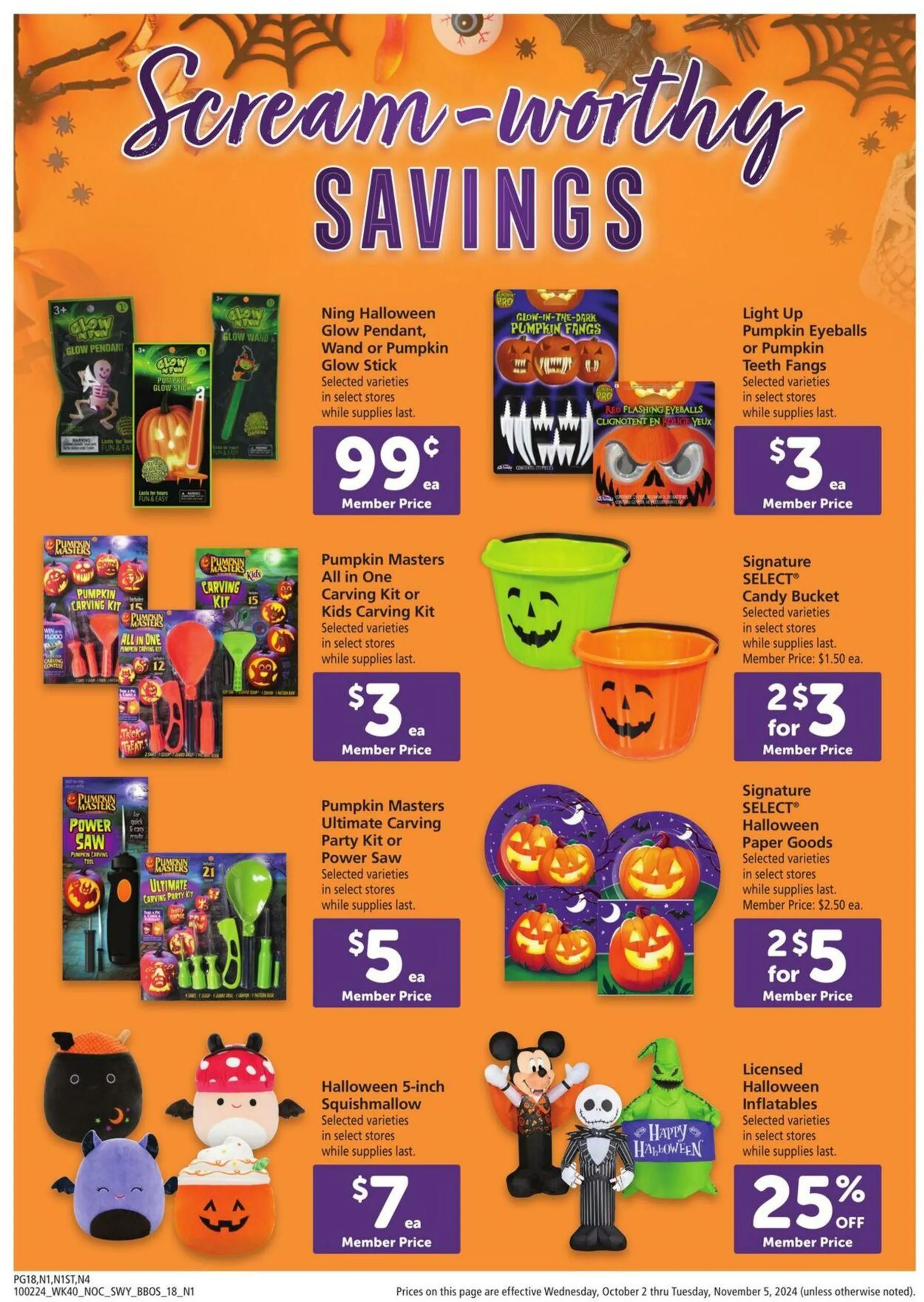 Catálogo de Safeway Current weekly ad 2 de octubre al 5 de noviembre 2024 - Página 18