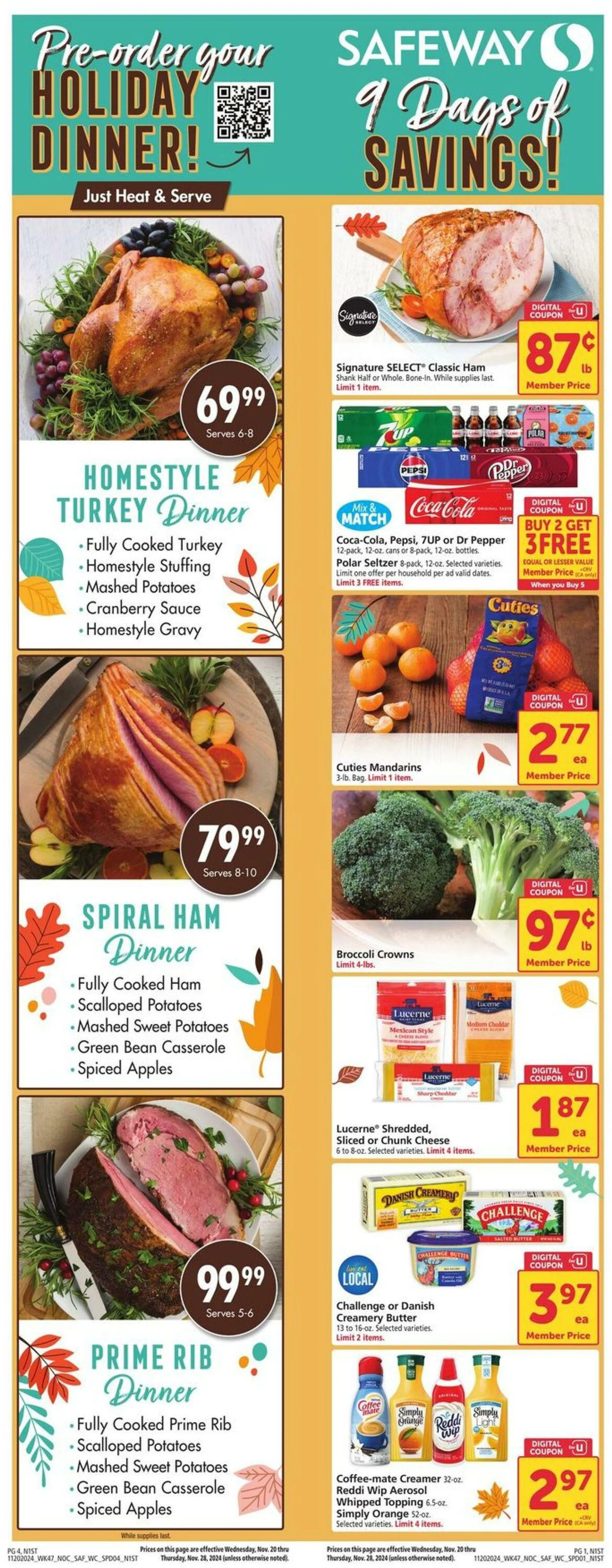 Safeway Current weekly ad - 1