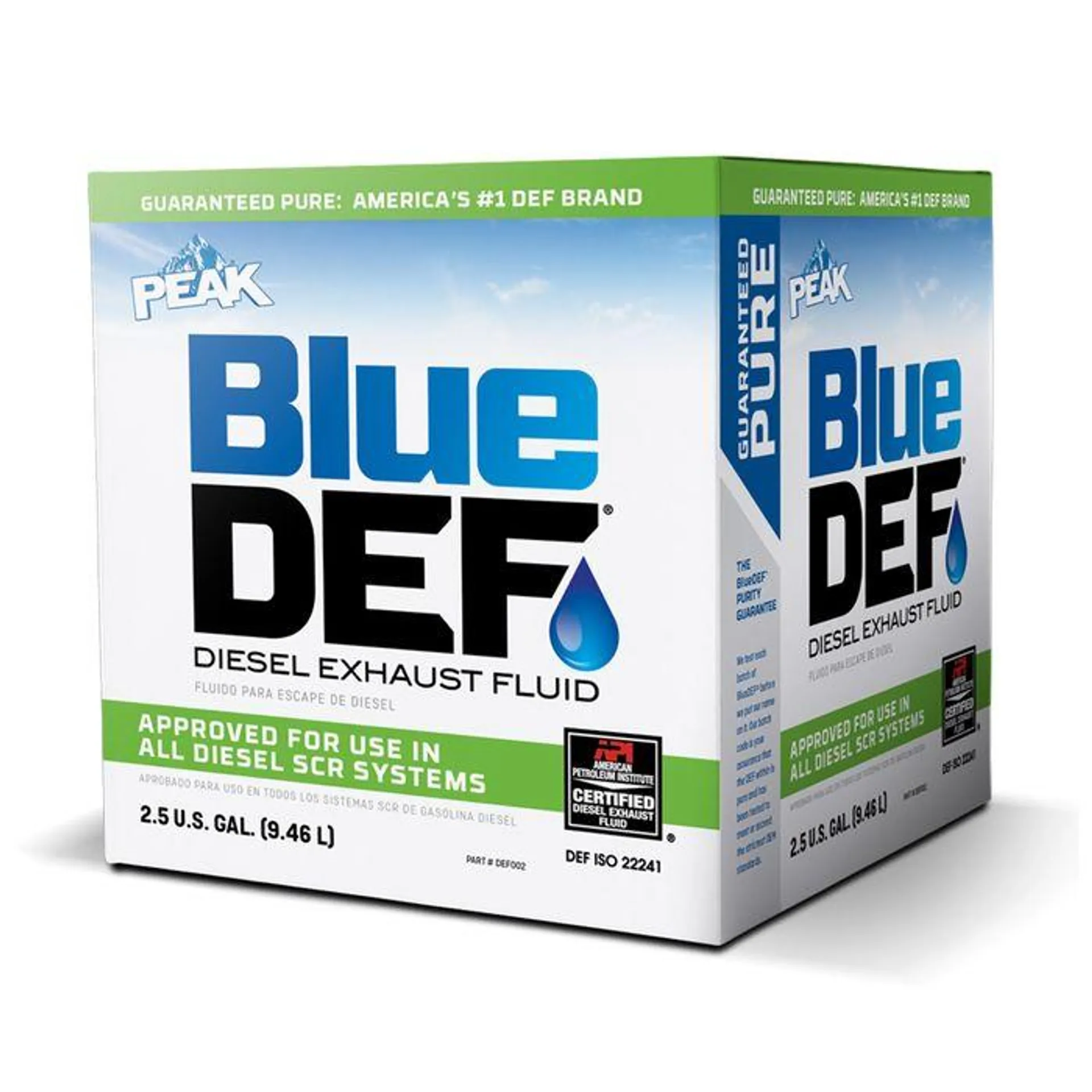 BlueDEF Diesel Exhaust Fluid 2.5 Gallon