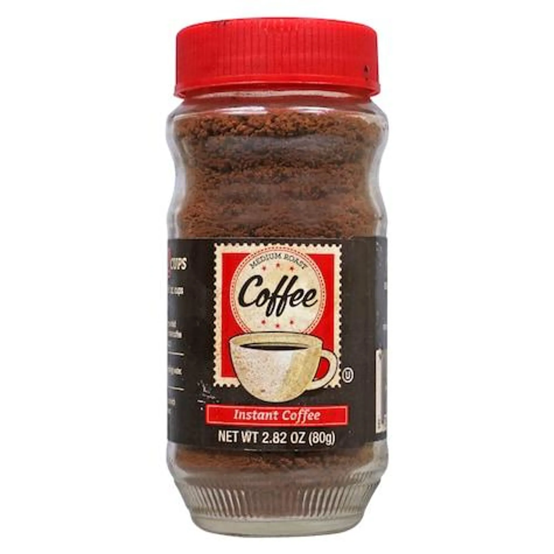 Pampa Medium Roast Instant Coffee, 2.82-oz. Jars