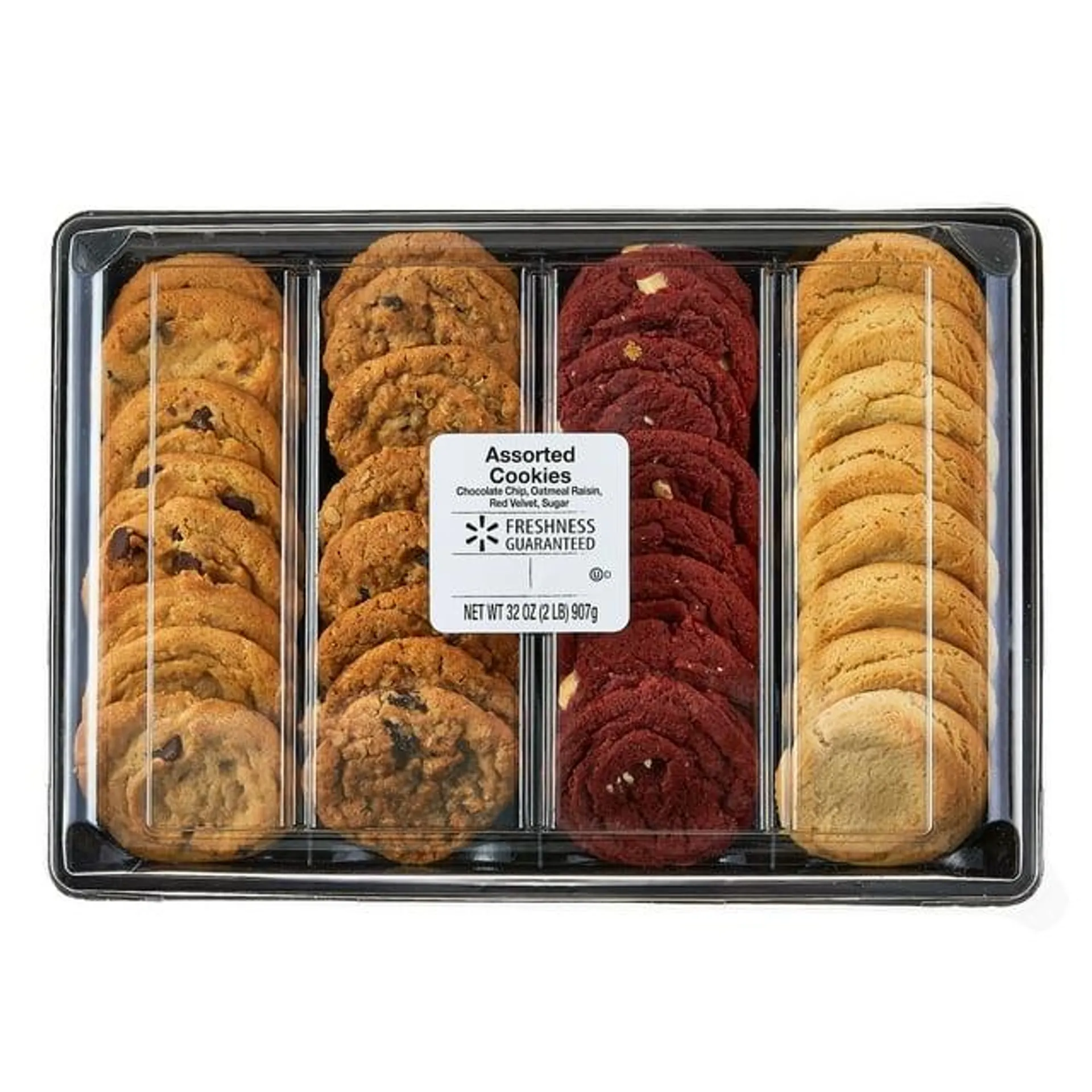 Freshness Guaranteed Assorted Summer Bakery Cookie Platter, 32 oz, 32 Count