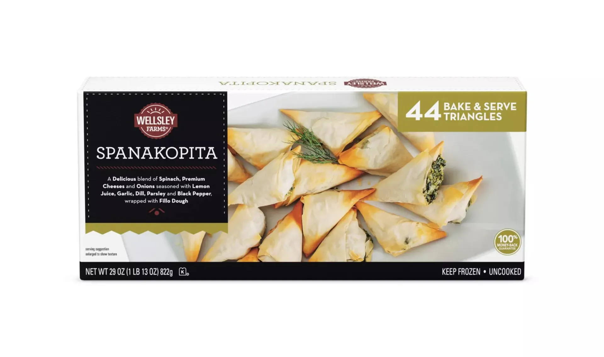 Wellsley Farms Signature Collection Spanakopita, 29 oz.