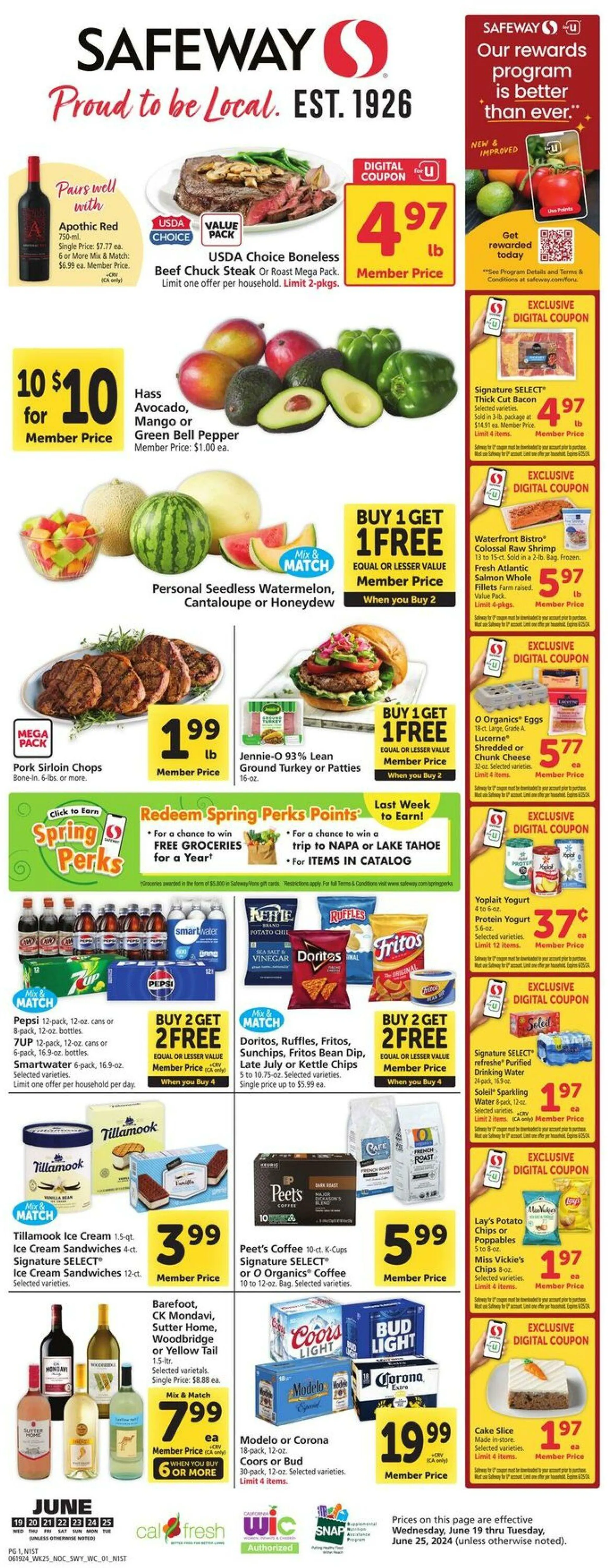 Safeway Current weekly ad - 1