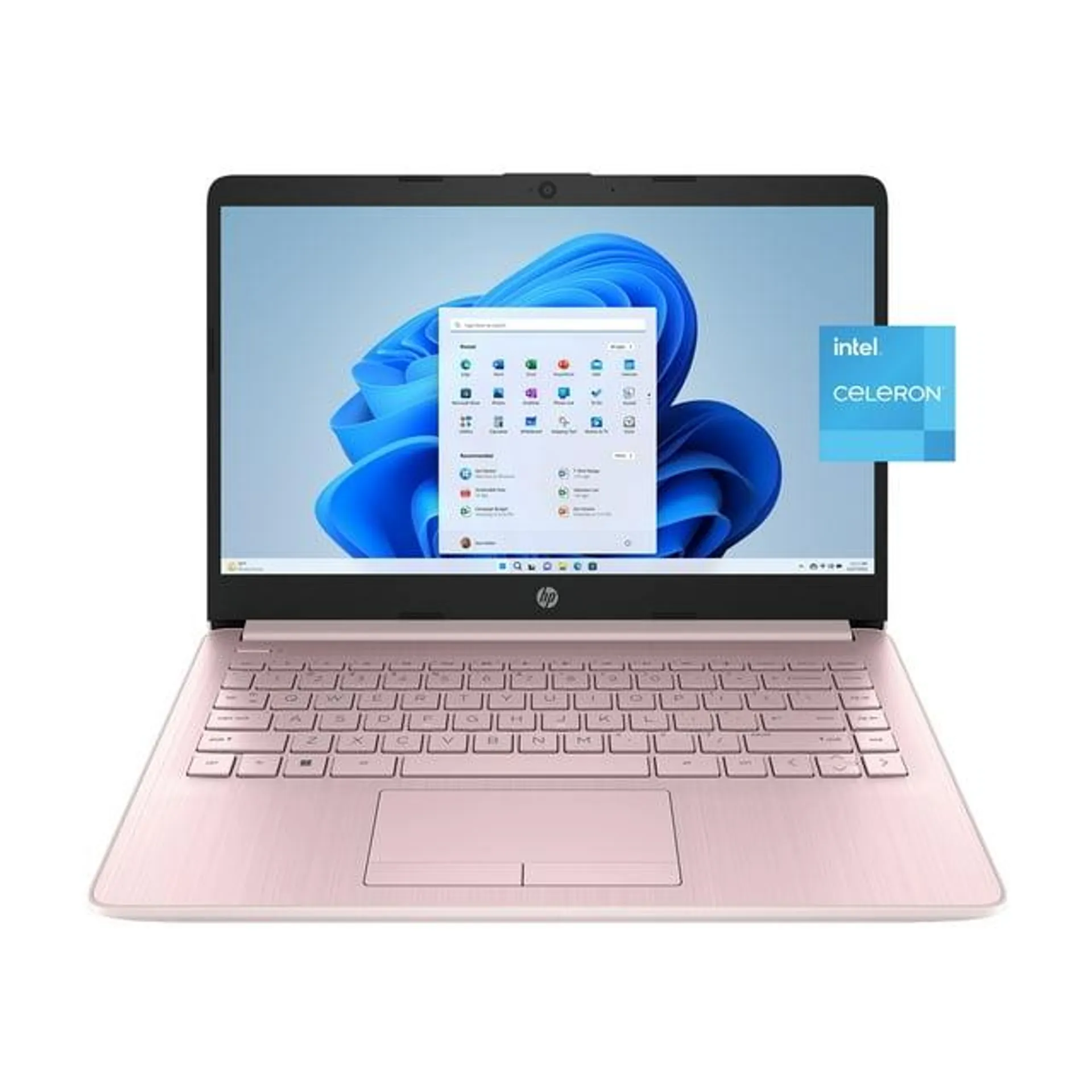 HP Stream 14 inch Windows Laptop Intel Processor N4120 4GB RAM 64GB eMMC Pink (12-mo. Microsoft 365 included)