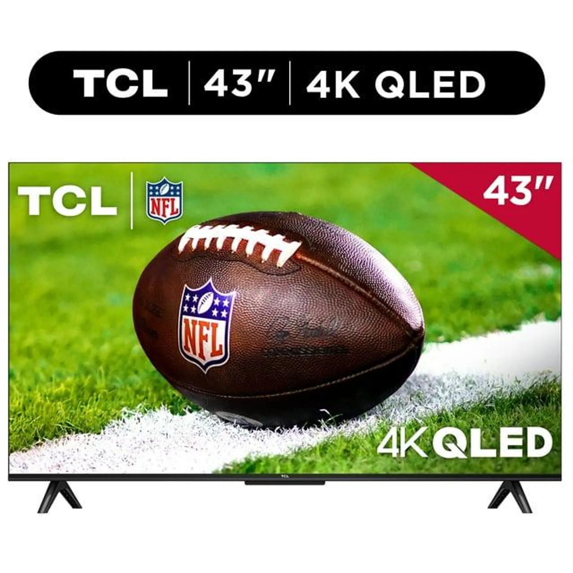 TCL 43" Q Class 4K UHD HDR QLED Smart TV with Google TV (NEW 2024) - 43Q51BG