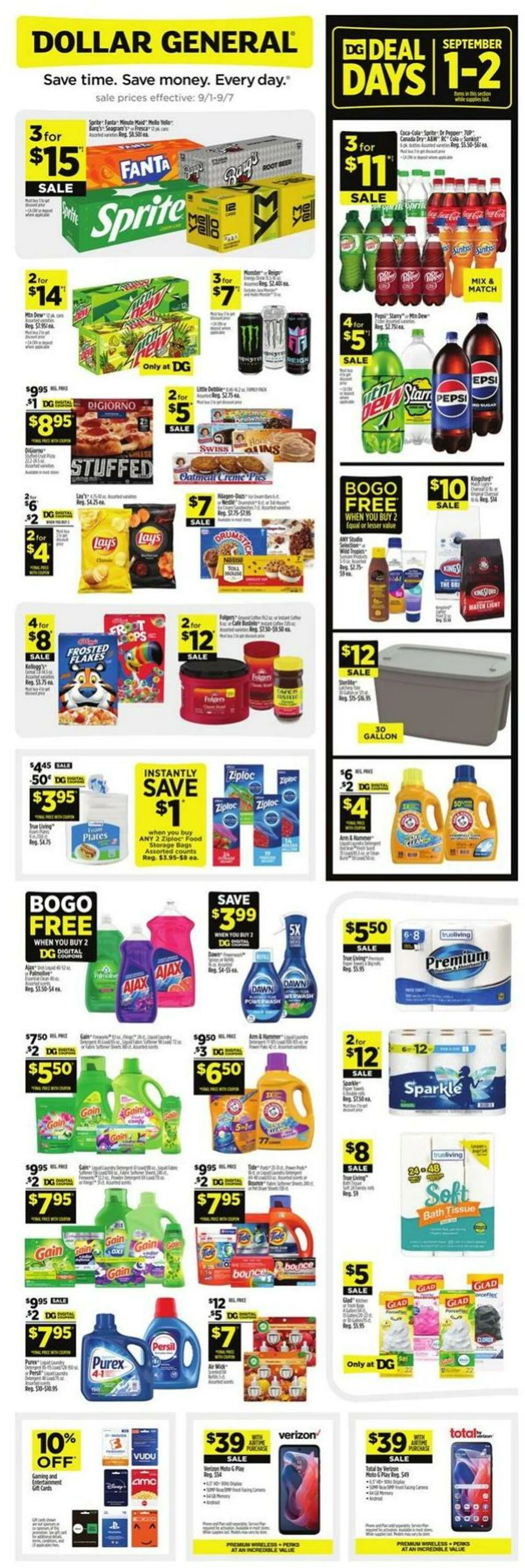 Dollar General Current weekly ad - 1