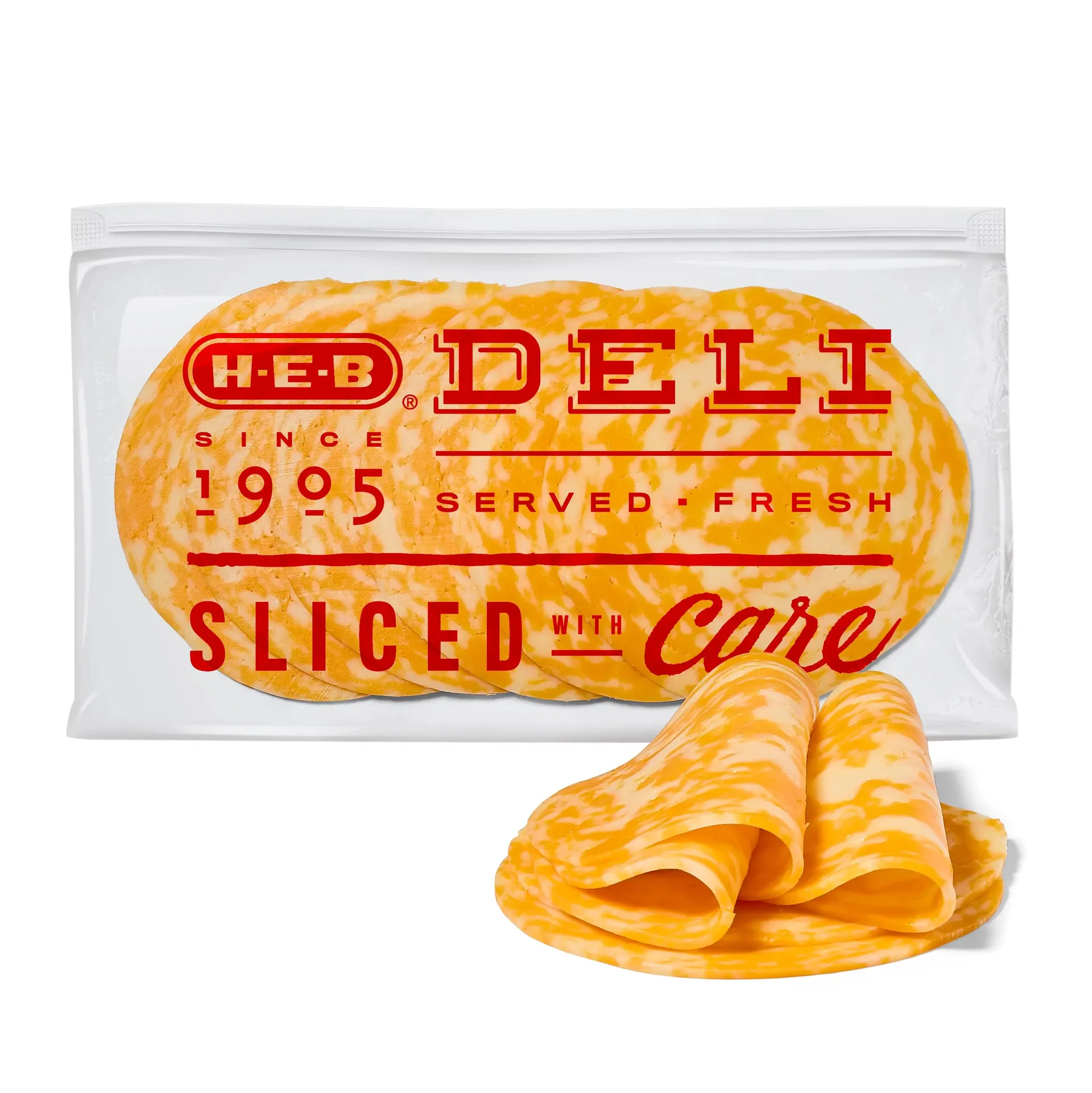 H‑E‑B Deli Colby Jack Cheese, Sandwich Sliced