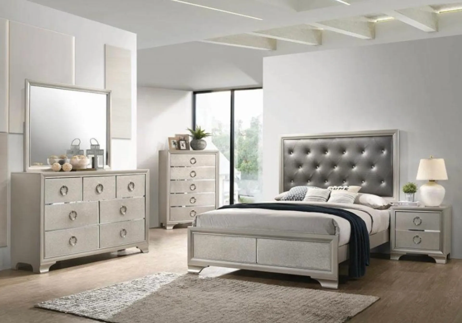 4 PCS Salford King Bedroom Set 222721KE-S4