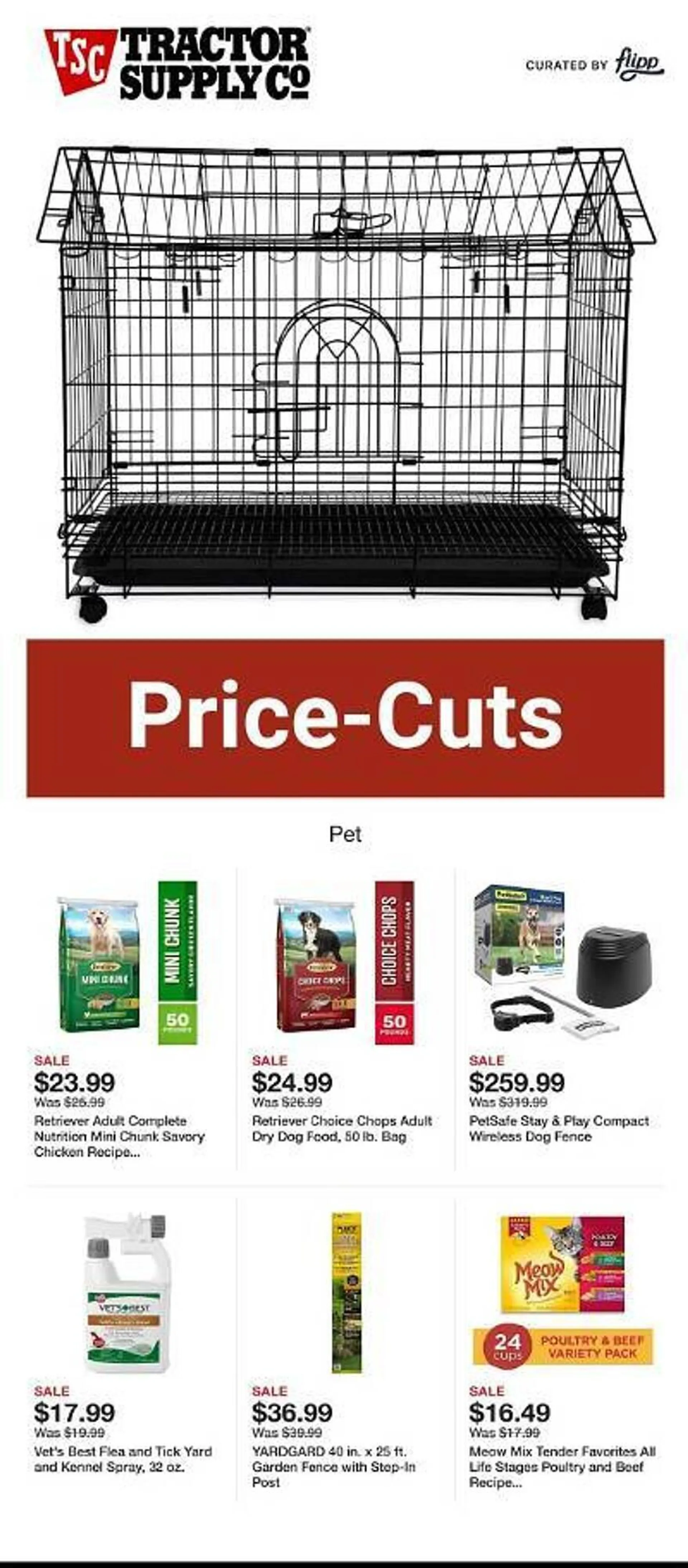 Tractor Supply Company Weekly Ad - 1