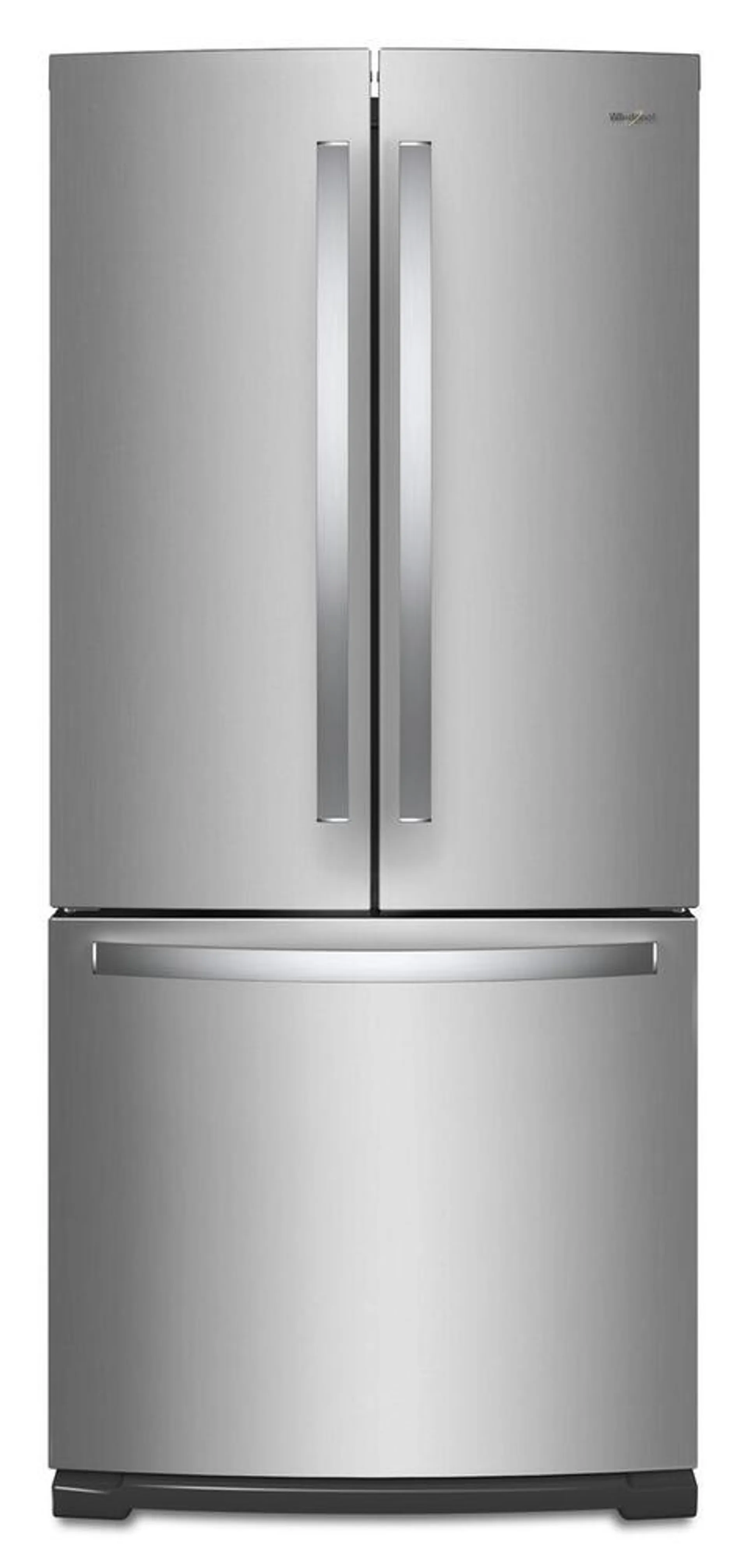 Whirlpool® 19.7 cu.ft. Fingerprint Resistant Stainless Steel French Door Refrigerator