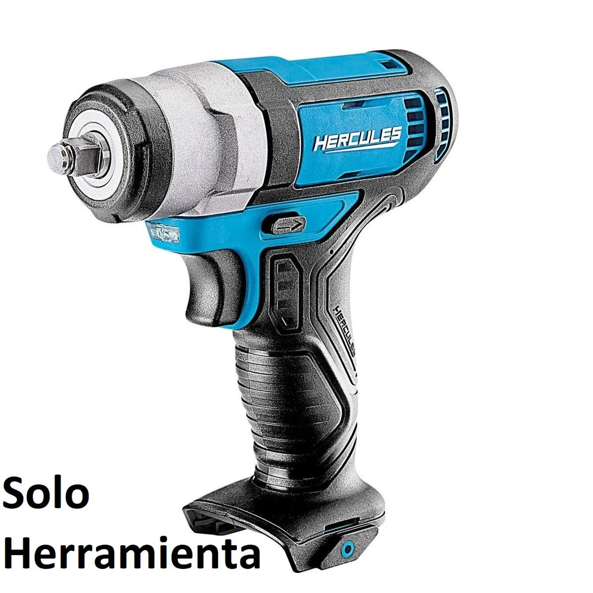 12v Inalámbrico 3/8 pulg. Llave de impacto compacta, azul -Hercules (Solo herramienta)