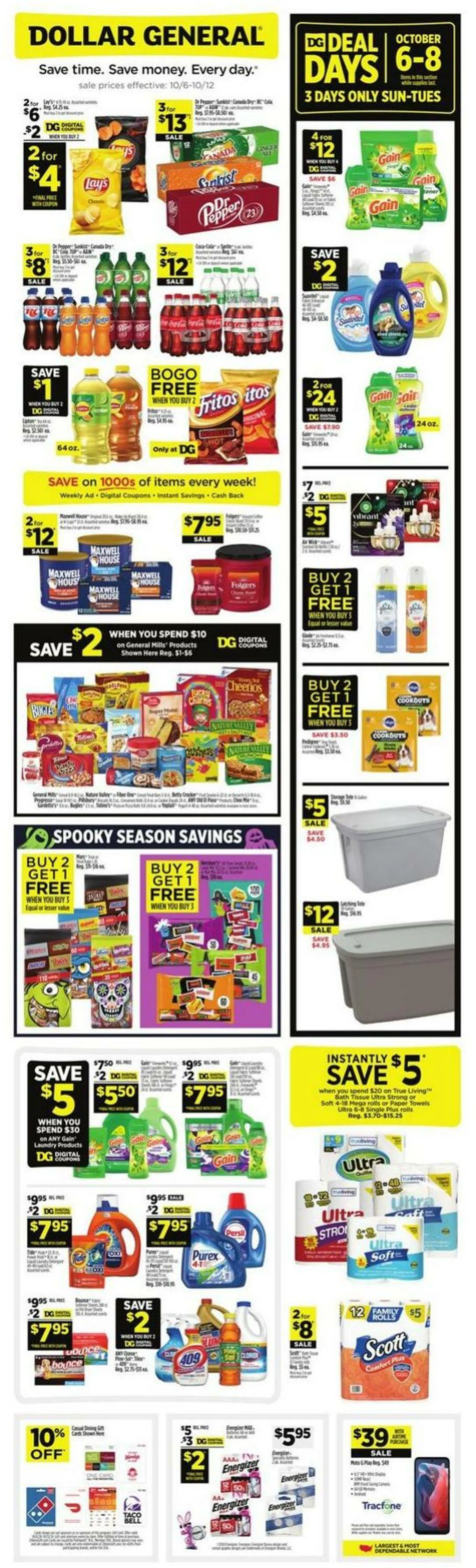 Dollar General Current weekly ad - 1