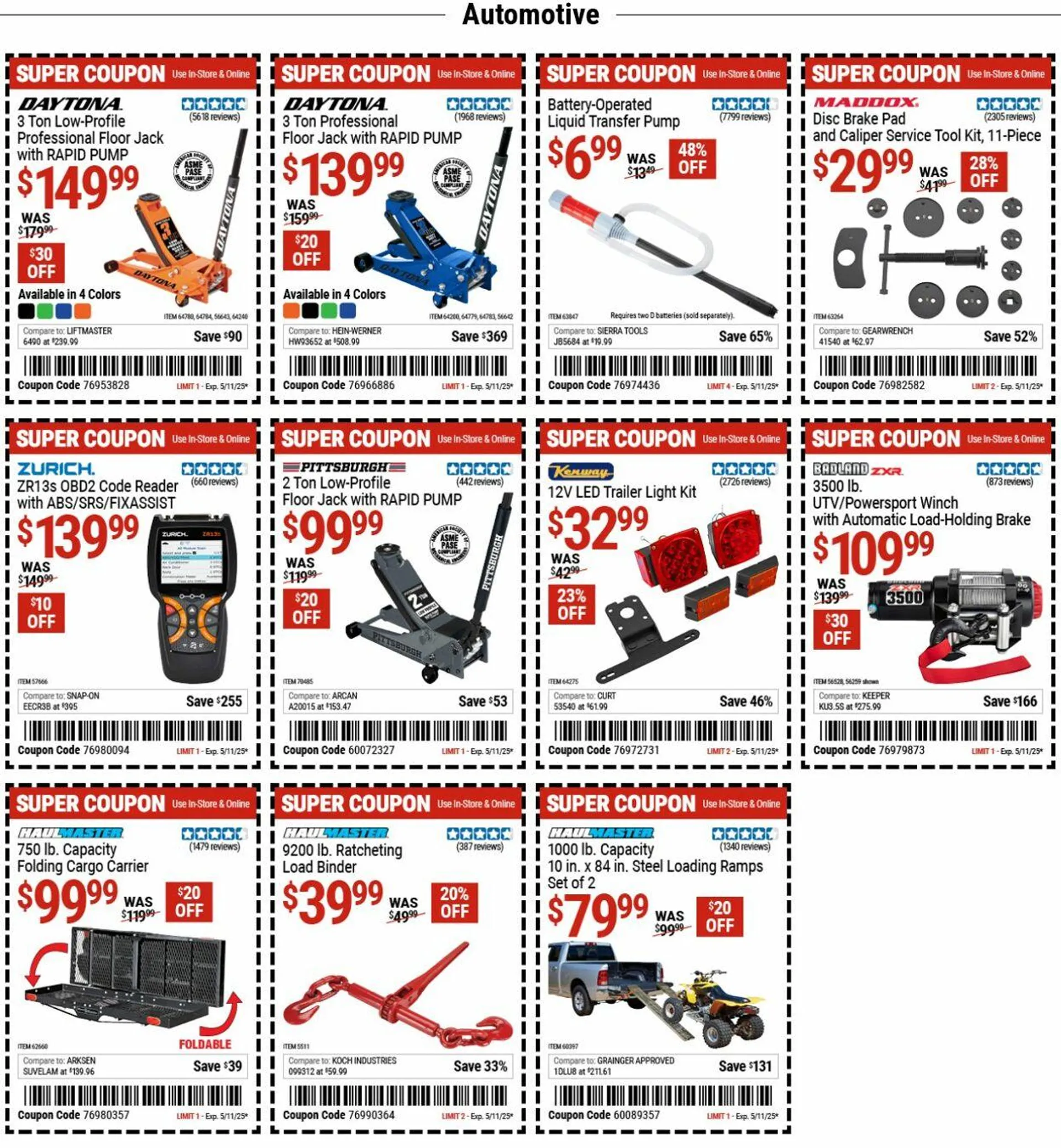 Weekly ad Harbor Freight from May 5 to May 14 2025 - Page 2
