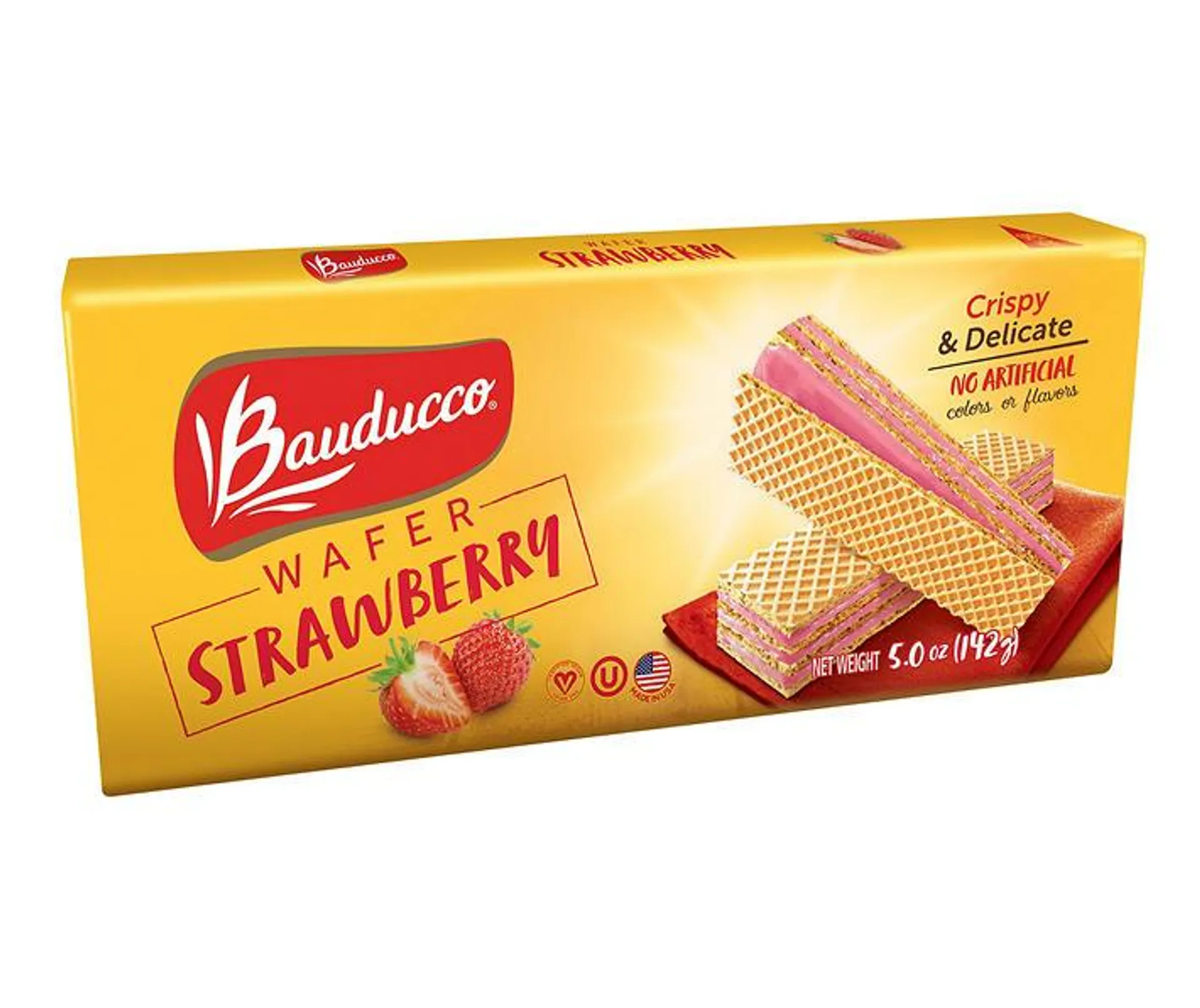 Strawberry Wafers, 5 Oz.