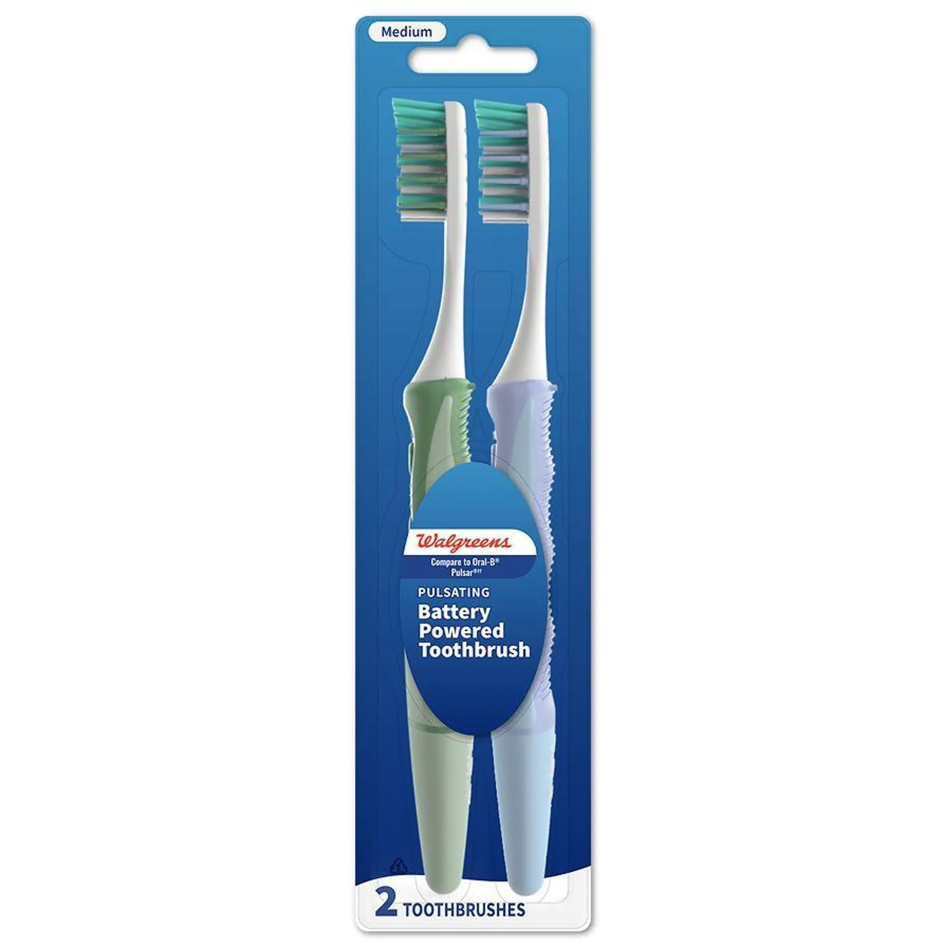 Pulsating Deep Cleaning VibraClean Toothbrush Medium