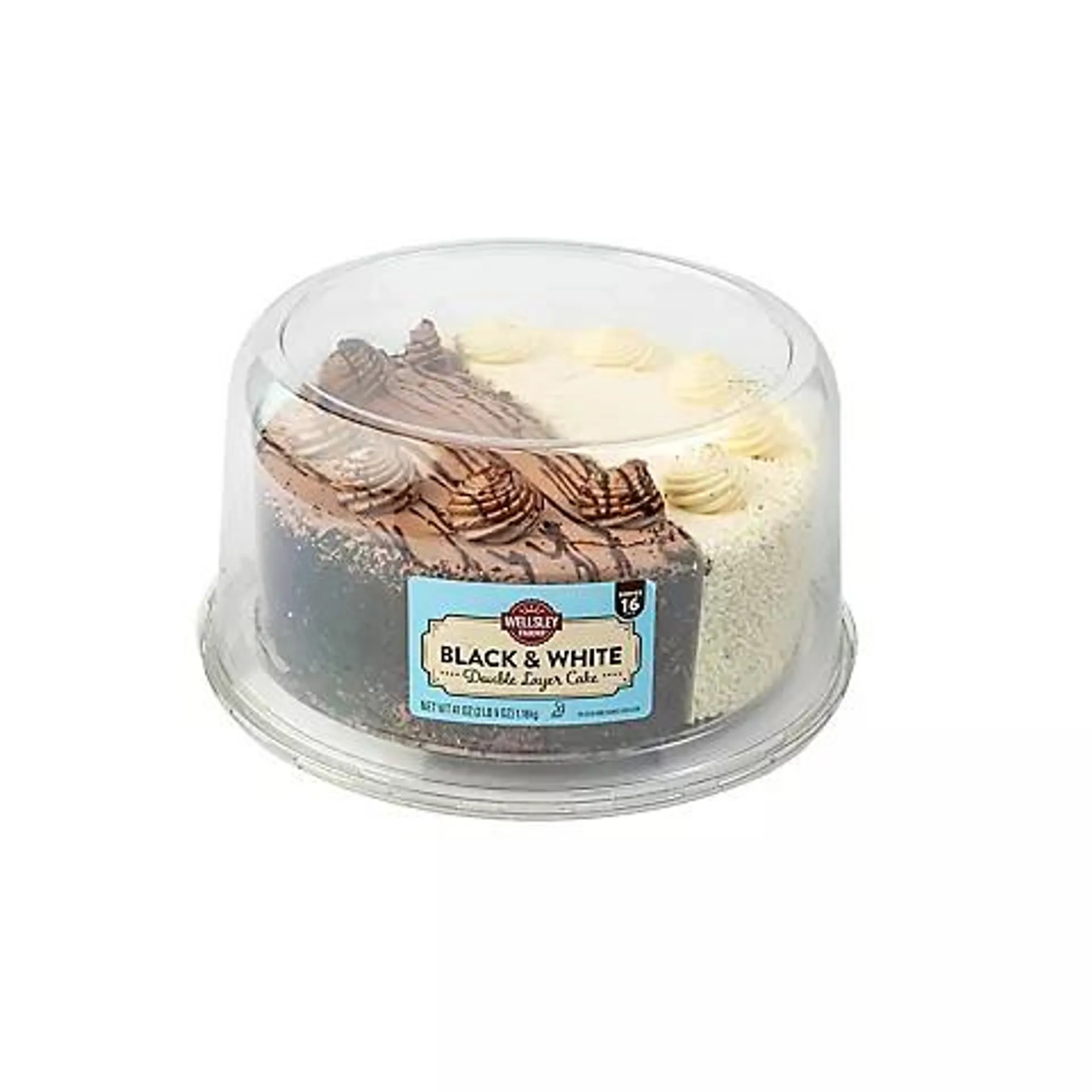 Wellsley Farms Black & White Cake, 41 oz.