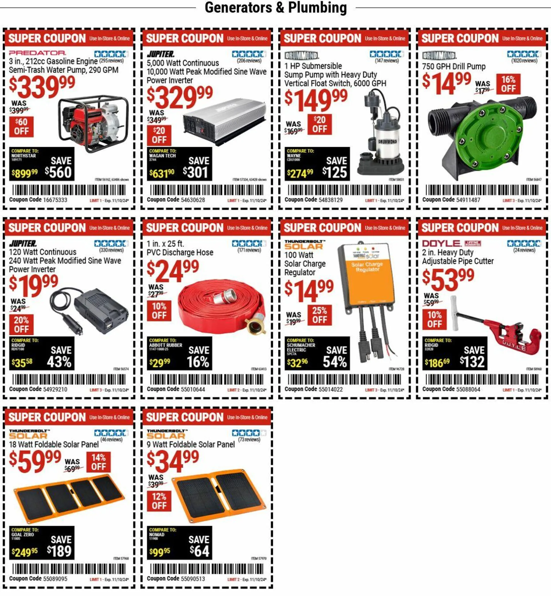 Catálogo de Harbor Freight Current weekly ad 28 de octubre al 6 de noviembre 2024 - Página 5