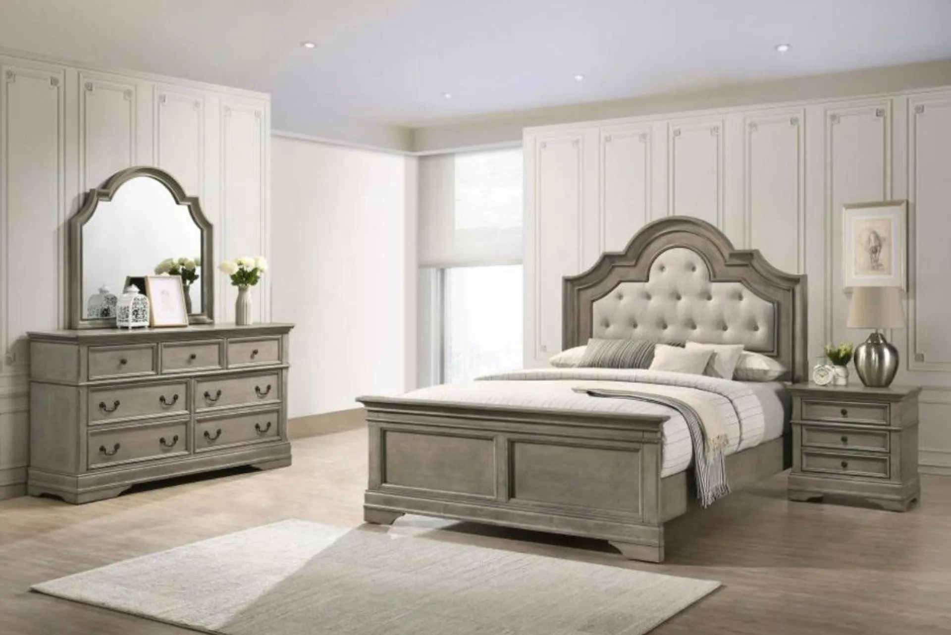 4 PCS Manchester King Bedroom Set 222891KE-S4