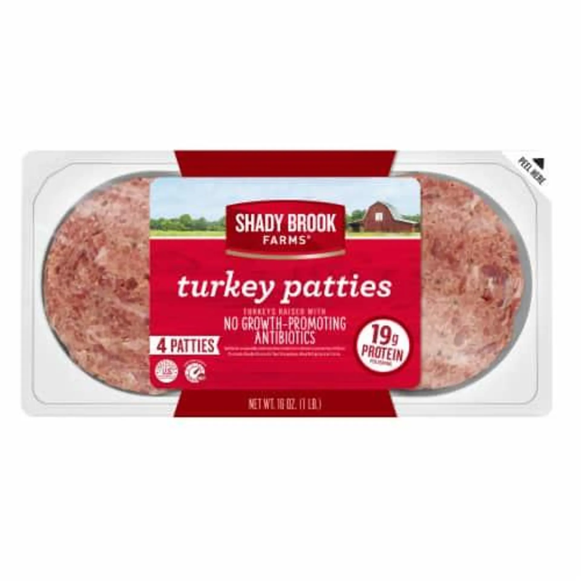 Shady Brook Farms® Unseasoned Turkey Patties