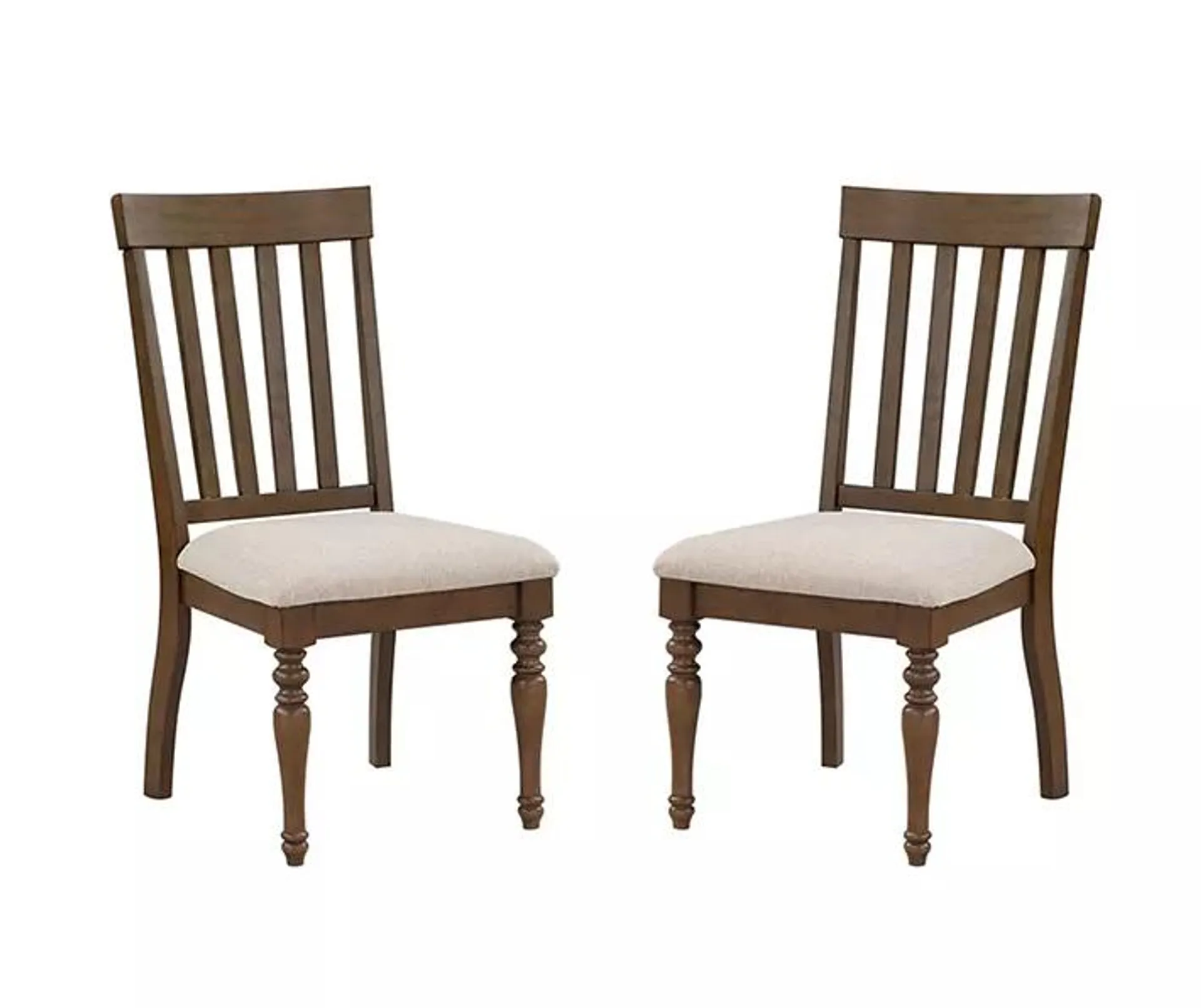 Attic Heirlooms Upholstered Dining Chairs, 2-Pack