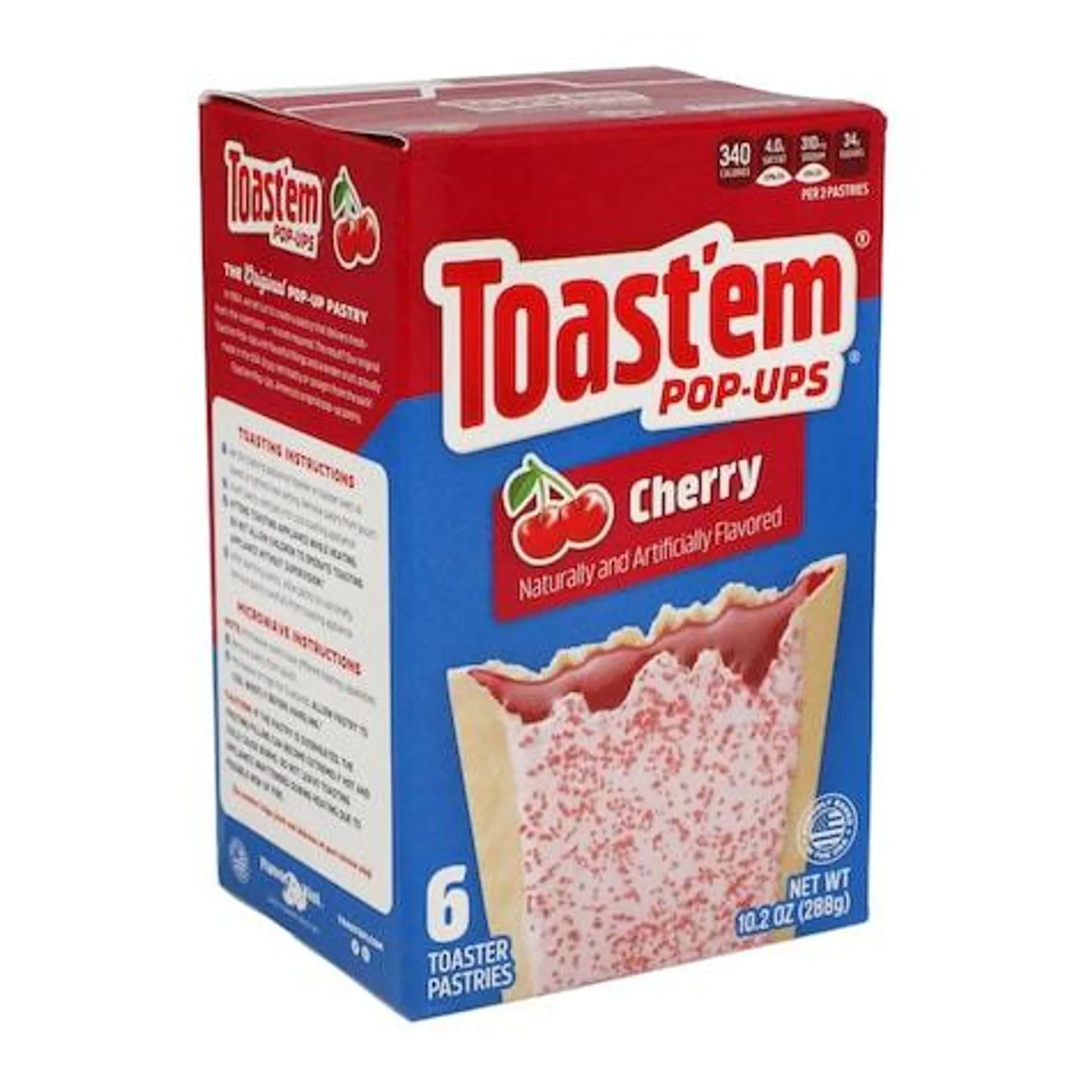 Frosted Cherry Toast'em Pop-Ups, 6-ct. Boxes