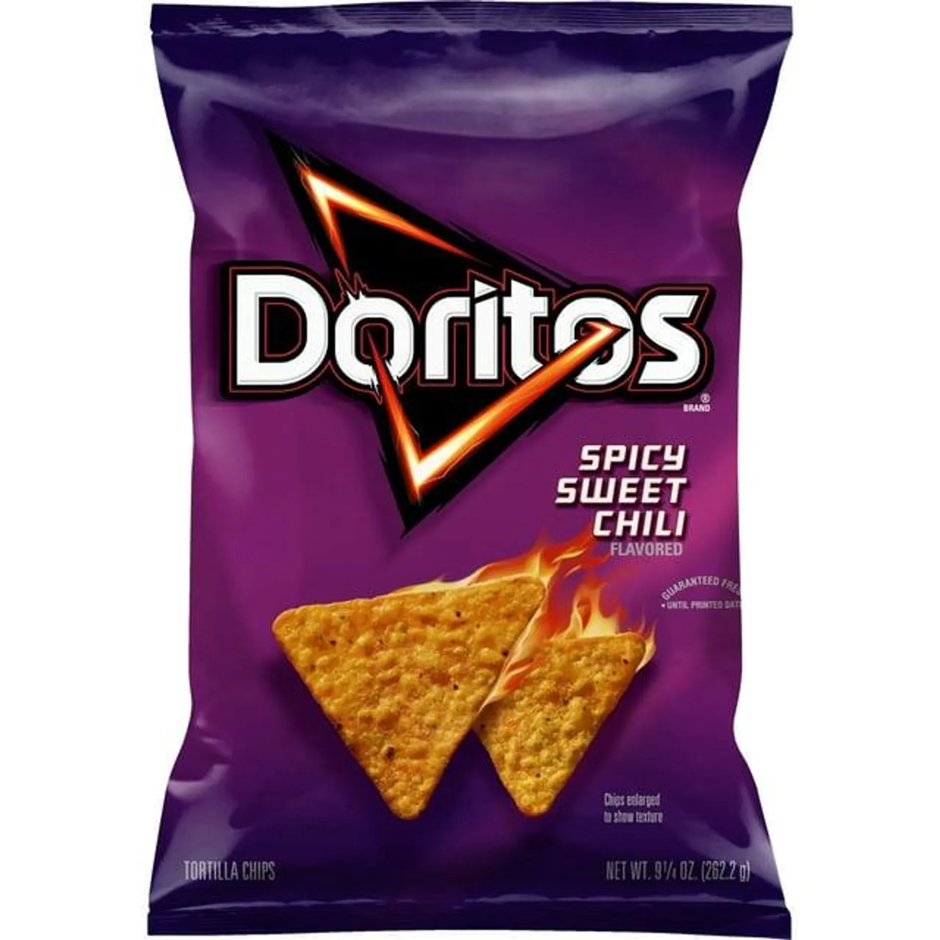 Doritos Tortilla Chips Spicy Sweet Chili Flavored Snack Chips, 9.25 Ounce Bag