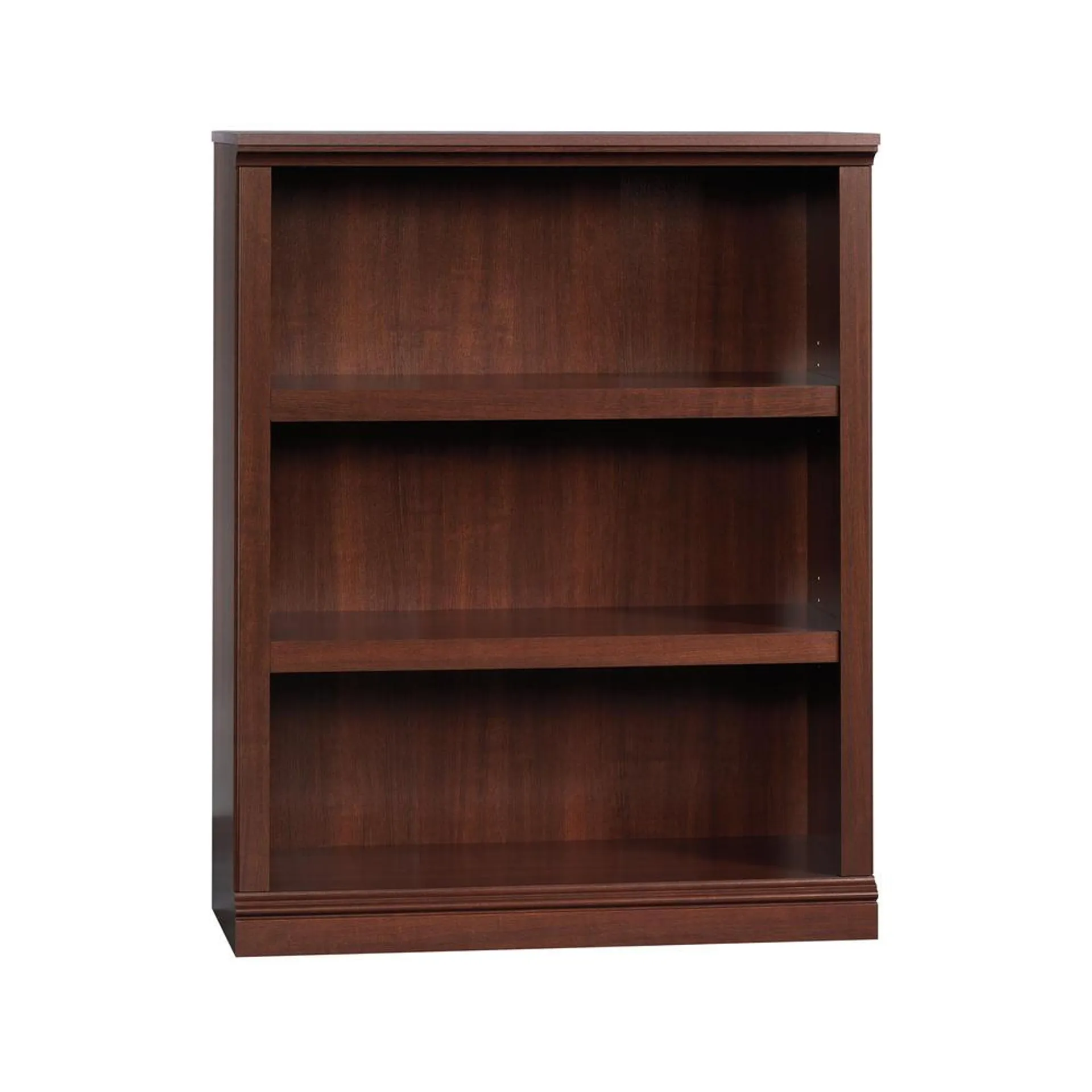 Sauder Select 3 Shelf Bookcase, Select Cherry finish (# 412808)