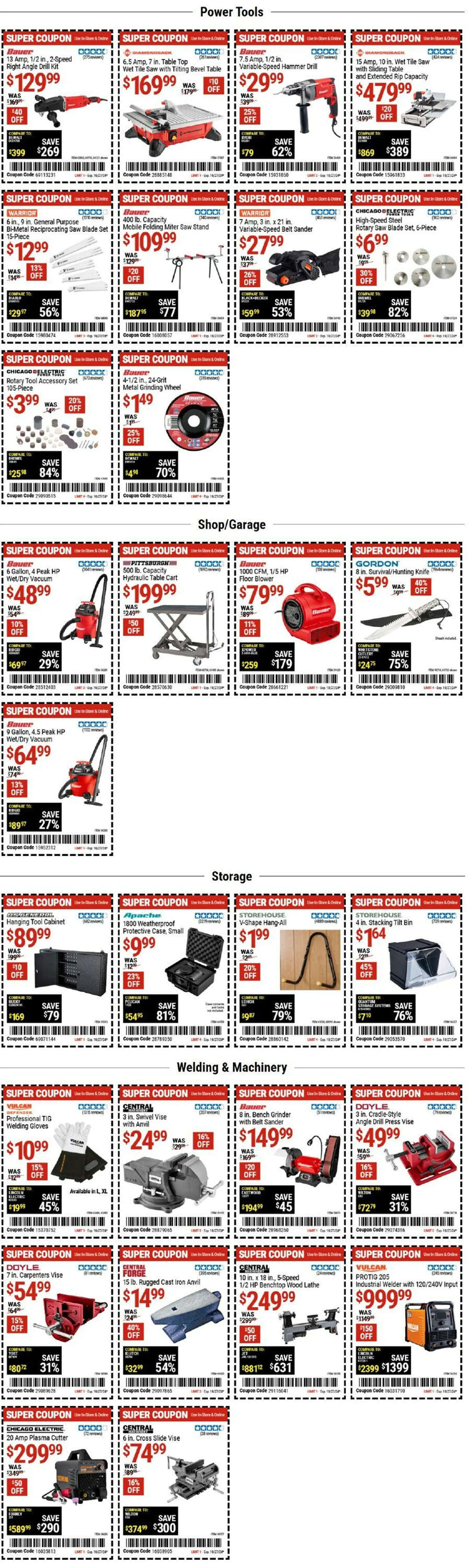 Catálogo de Harbor Freight Current weekly ad 14 de octubre al 27 de octubre 2024 - Página 2