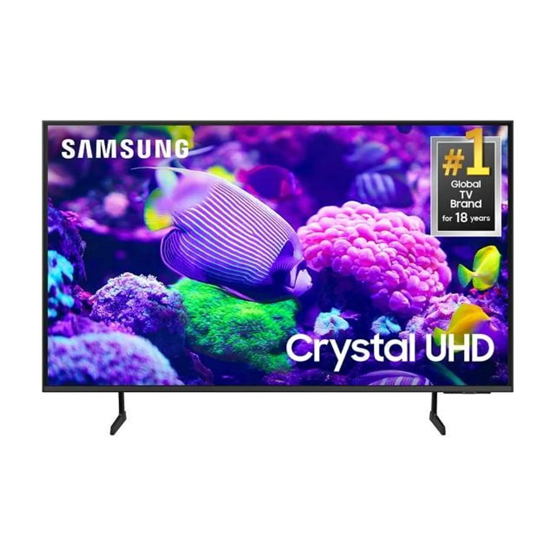 SAMSUNG 43” Class DU7200B Crystal UHD 4K Smart TV UN43DU7200BXZA 2024