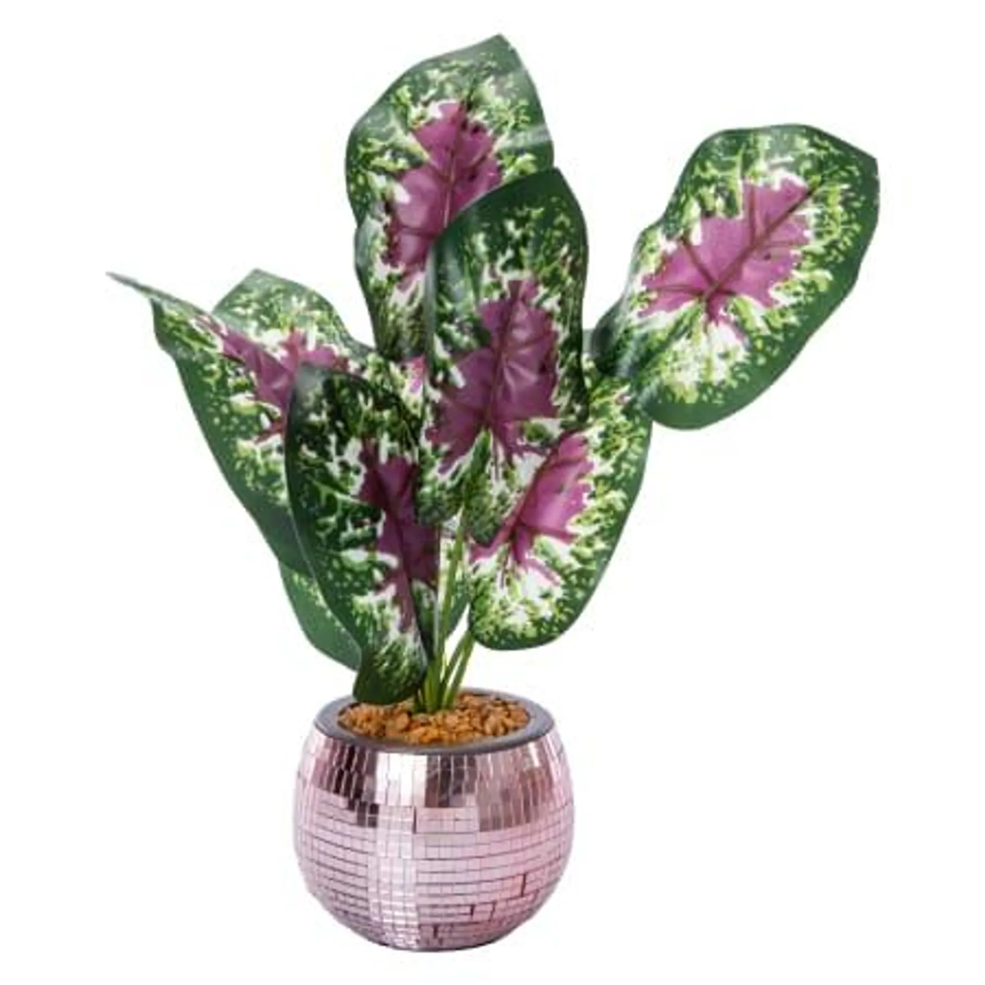 Disco Ball Faux Plant 4.75in