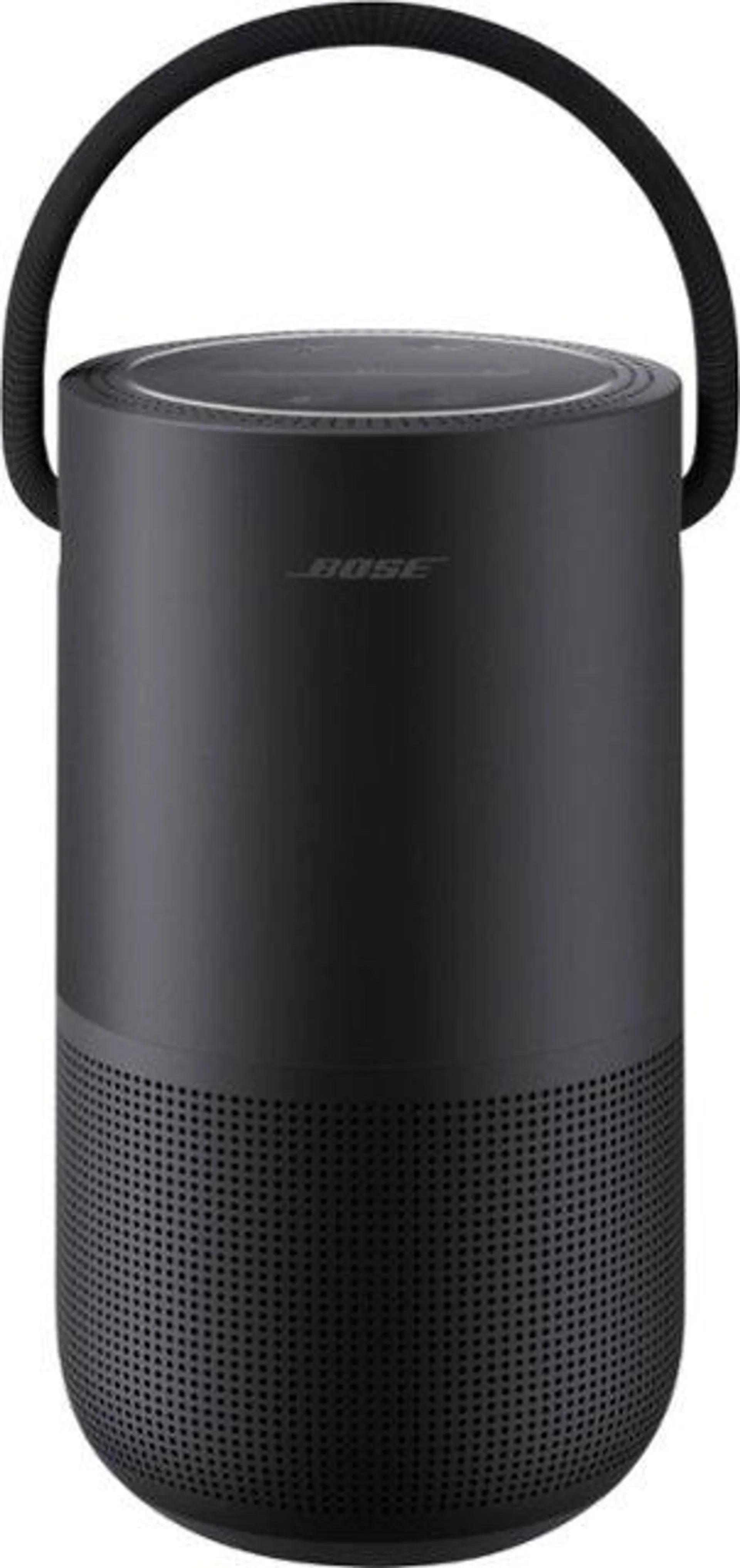 Bose - Portable Smart Speaker with built-in WiFi, Bluetooth, Google Assistant and Alexa Voice Control - Triple Black