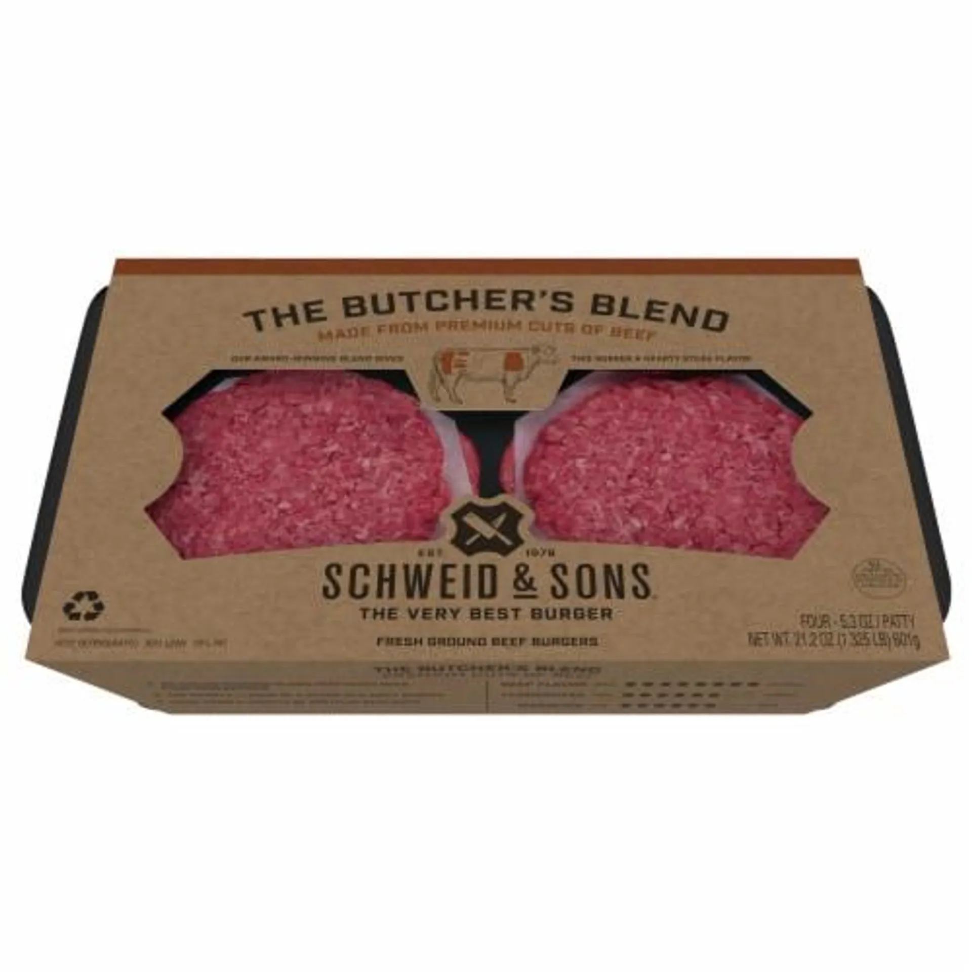 Schweid & Sons® Butcher's Blend Burger Patties