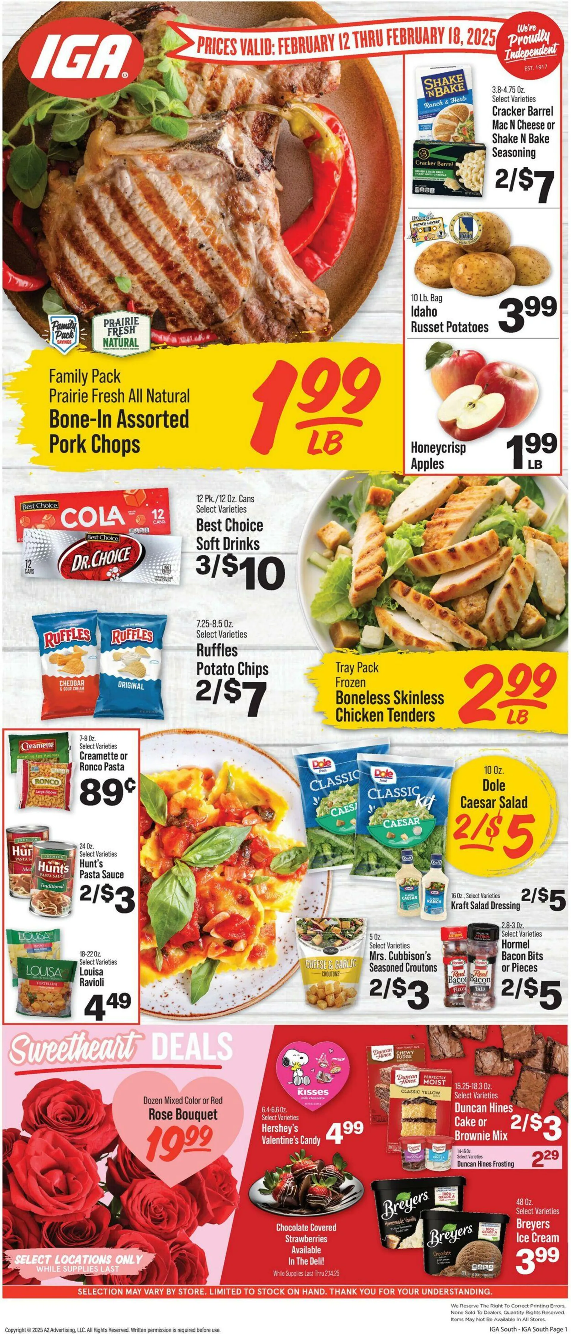 Catálogo de IGA Current weekly ad 12 de febrero al 18 de febrero 2025 - Página 1