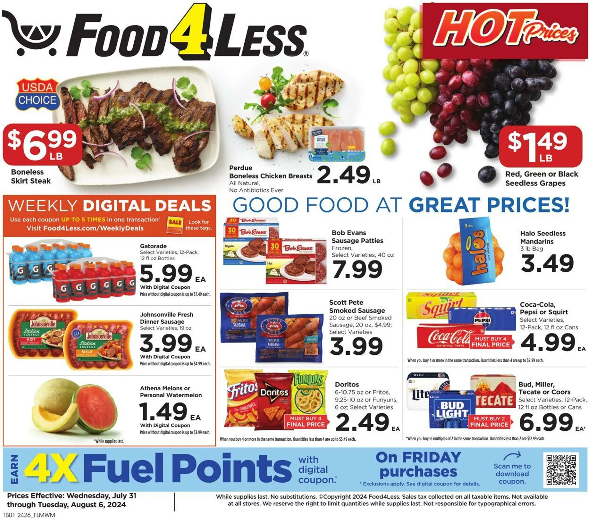 Food 4 Less Current weekly ad - 1