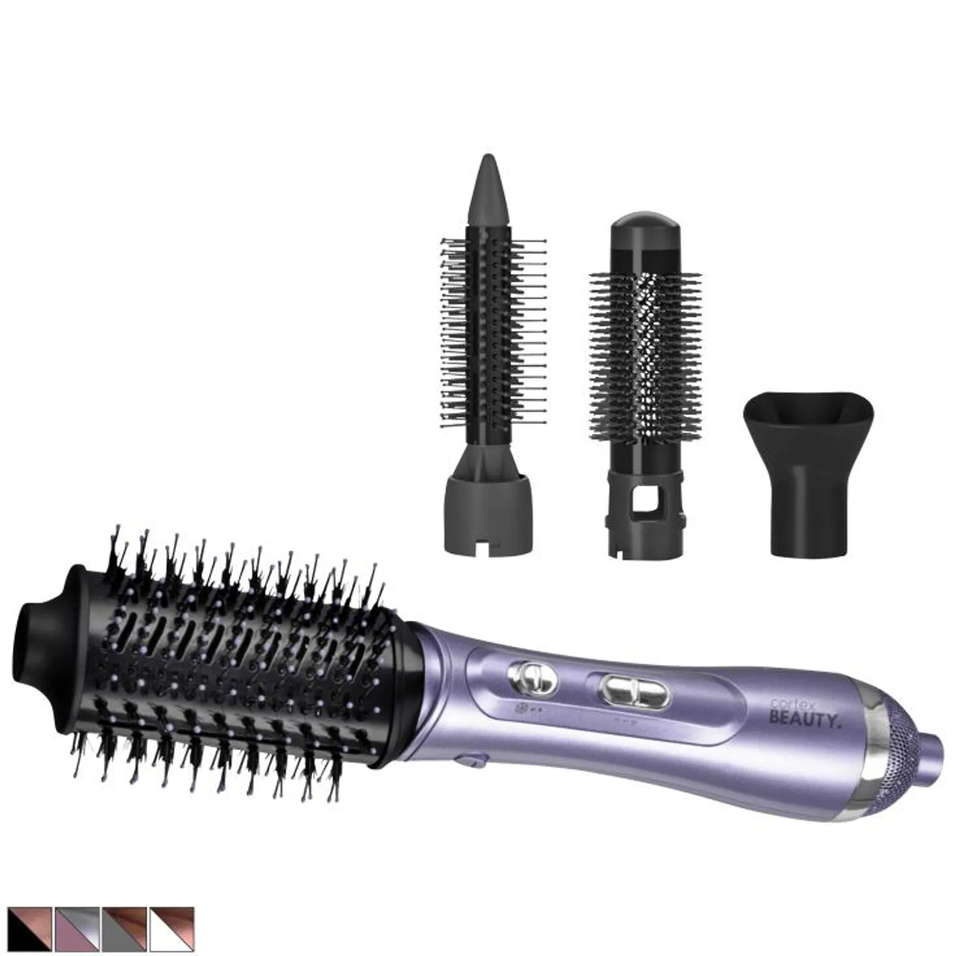 Cortex Beauty Air Styler 4 en 1 Cepillo Estilizador de Aire Caliente