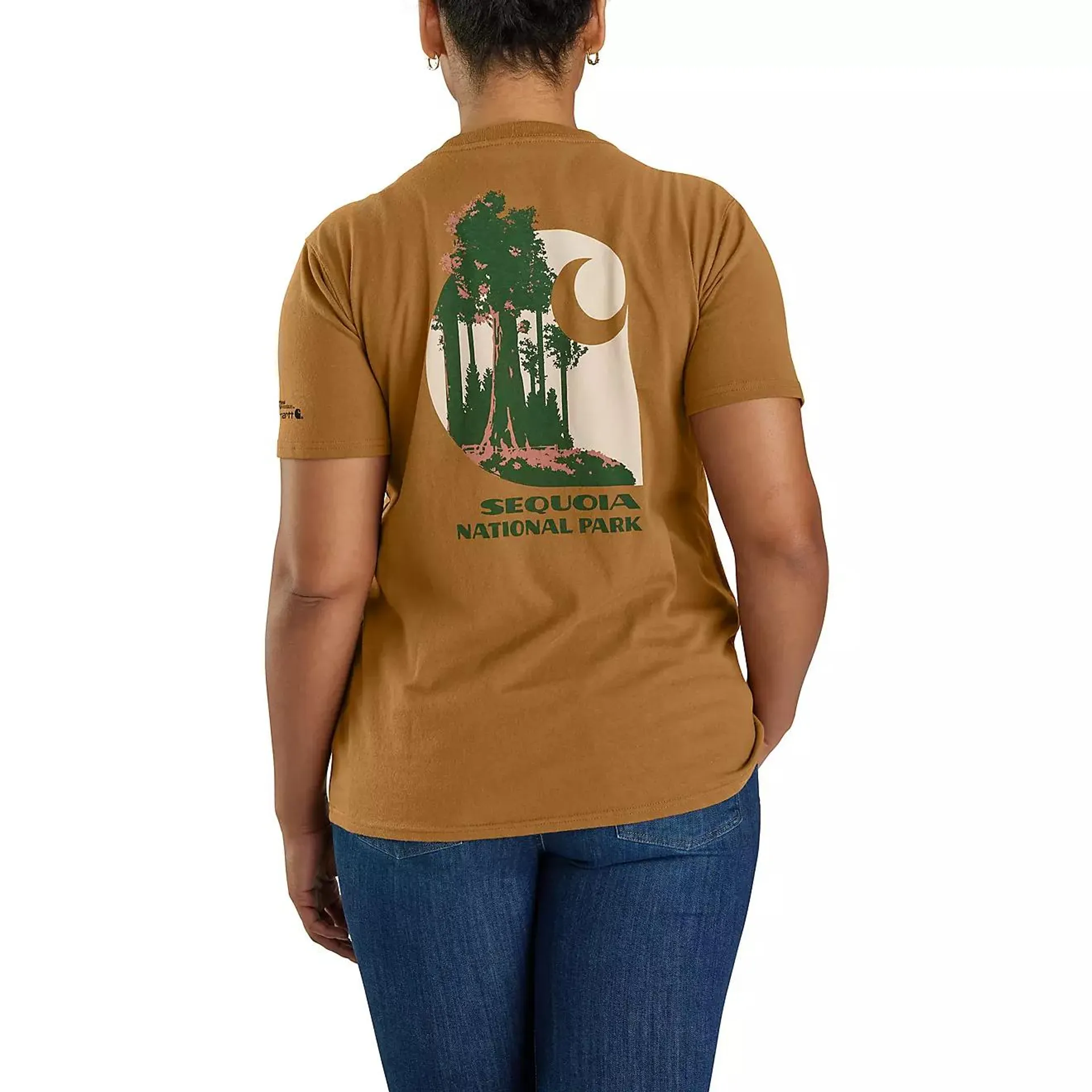 Carhartt Women's Sequoia National Park Loose Fit Heavyweight Graphic Short Sleeve T-shirt