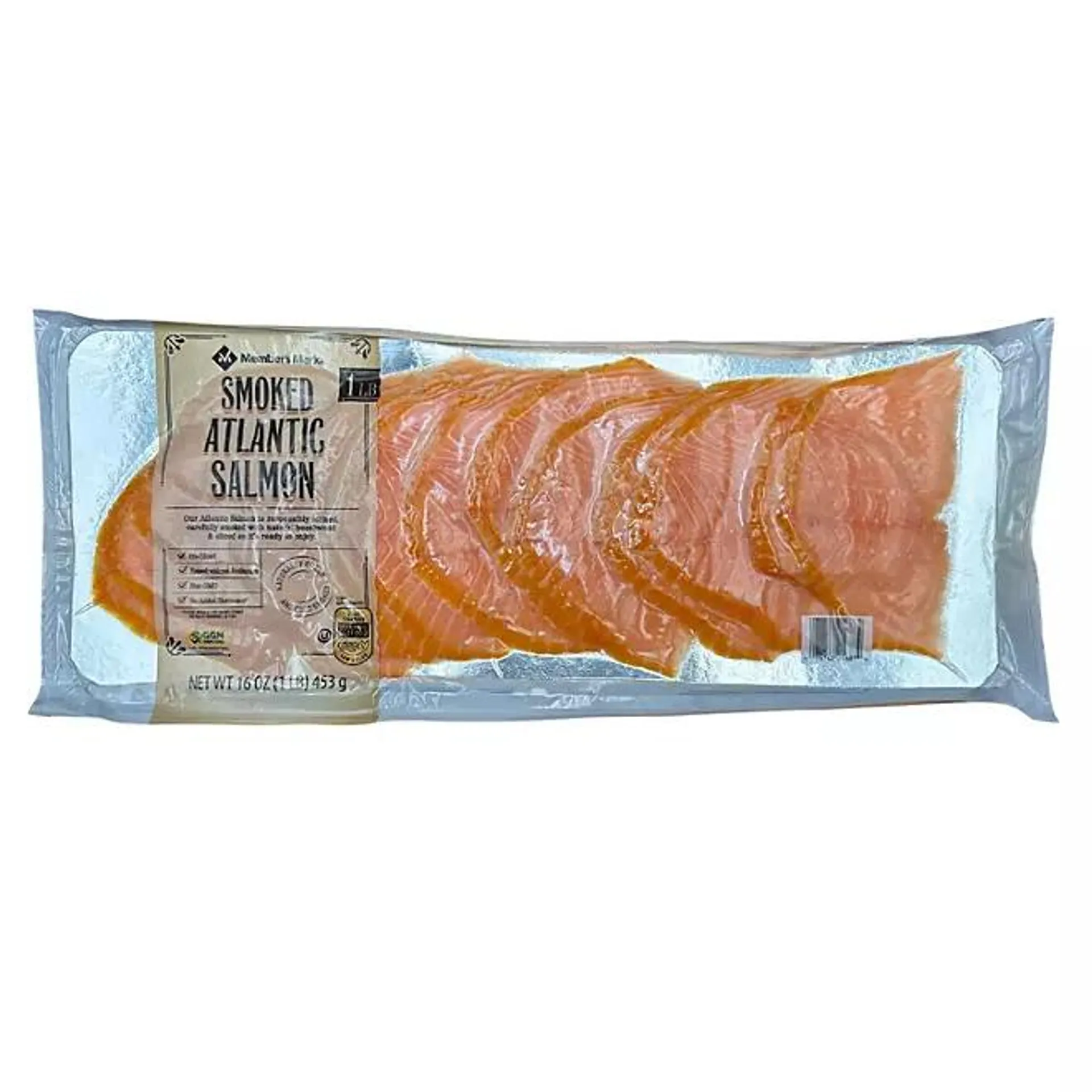 Member's Mark Cold Smoked Atlantic Salmon (1 lb.)