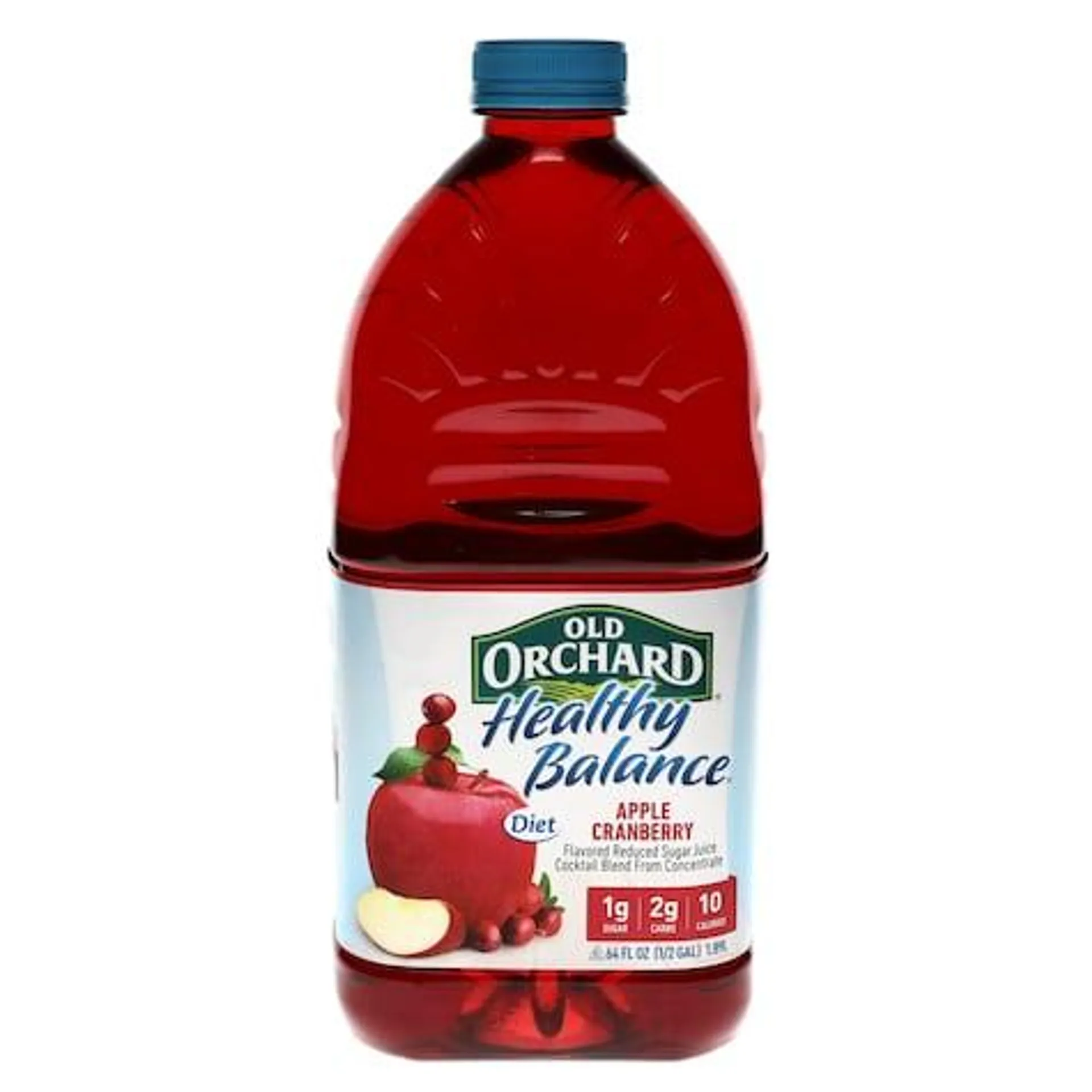 Old Orchard Healthy Balance Healthy Apple Cranberry Juice, 64-oz. Bottles