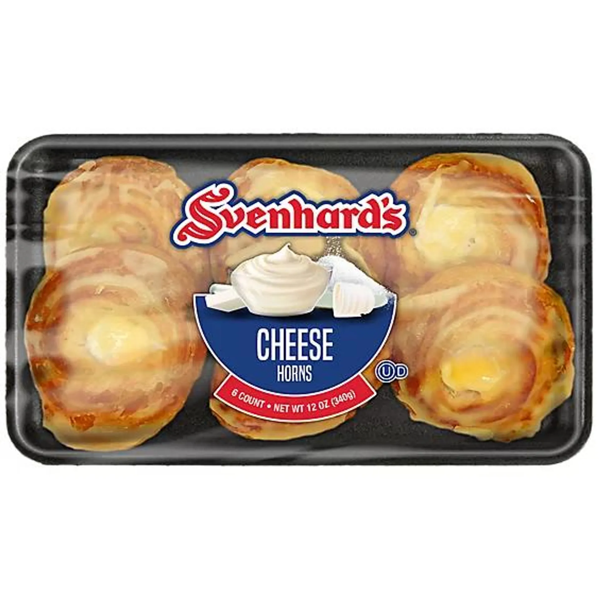 Svenhard's Cheese Horns - 6 Count