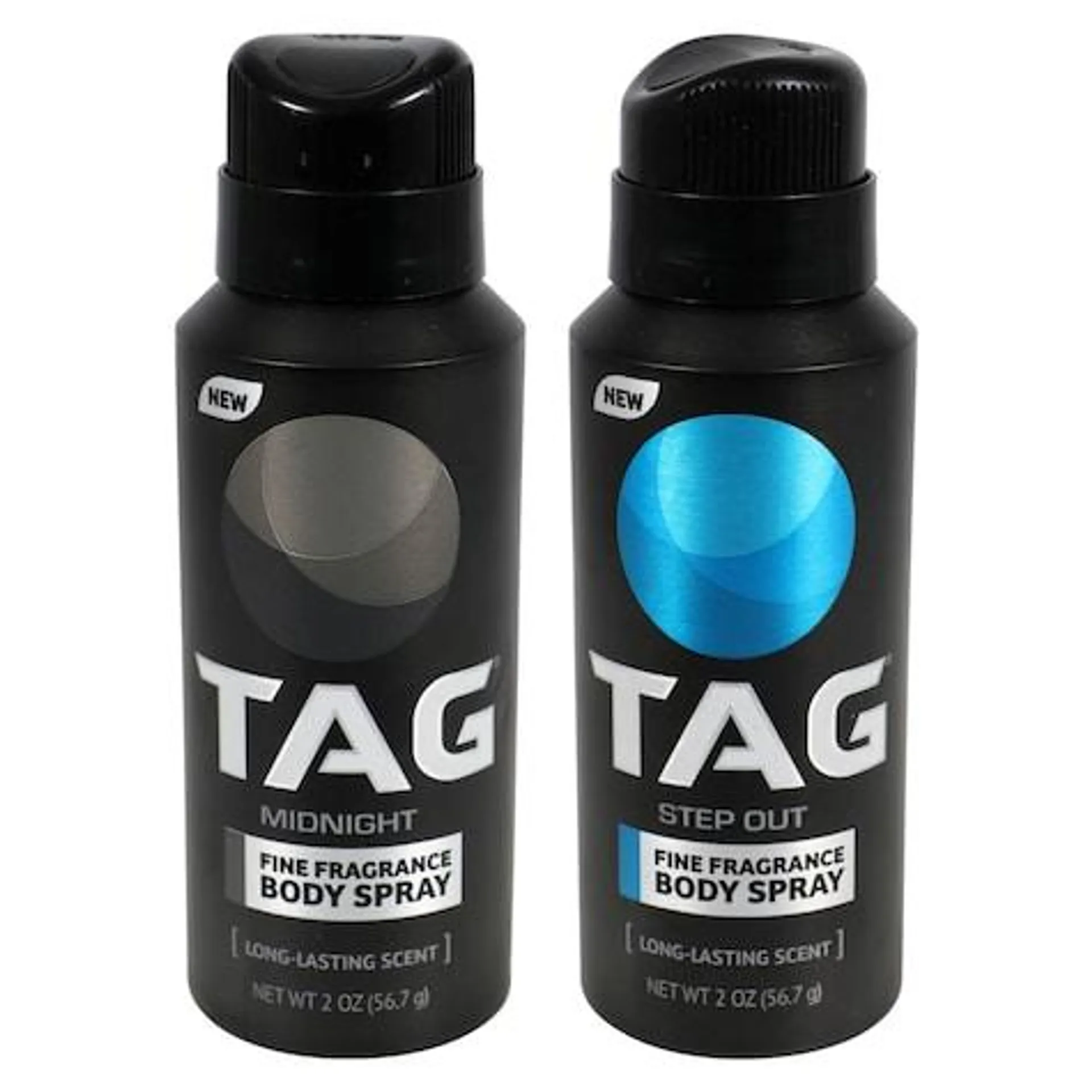 Tag Midnight & Step Out Fine Fragrance Body Spray, 1.5-oz.