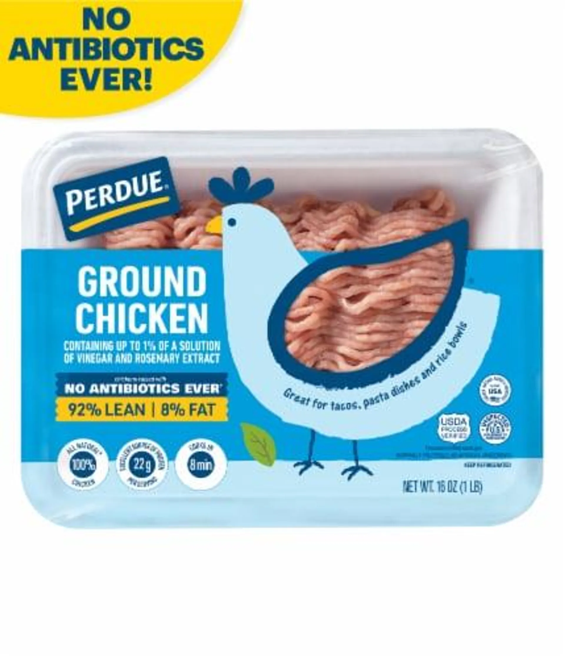 Perdue Antibiotic Free Ground Fresh Chicken