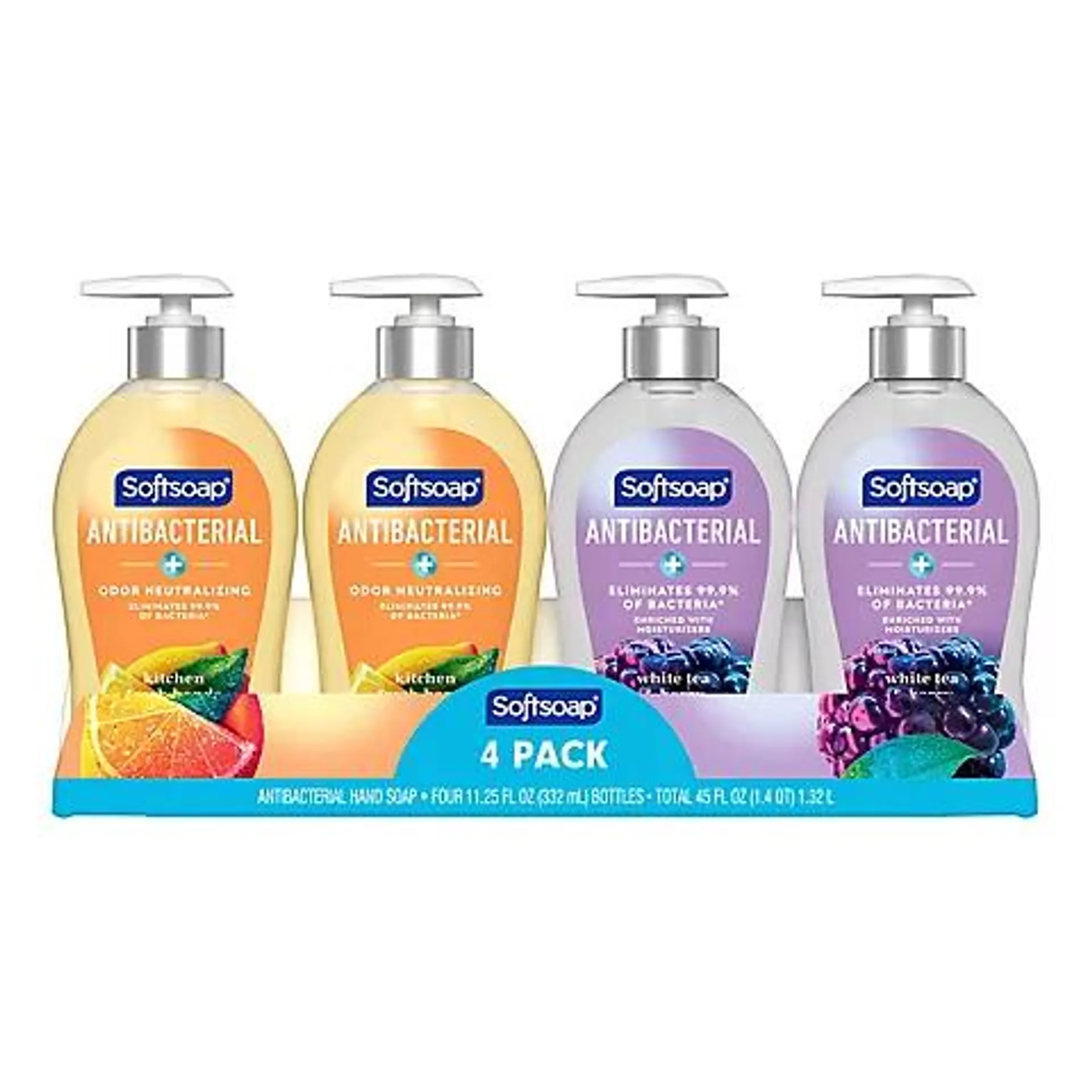 Softsoap Antibacterial Liquid Hand Soap, 4 pk./ 11.25oz.