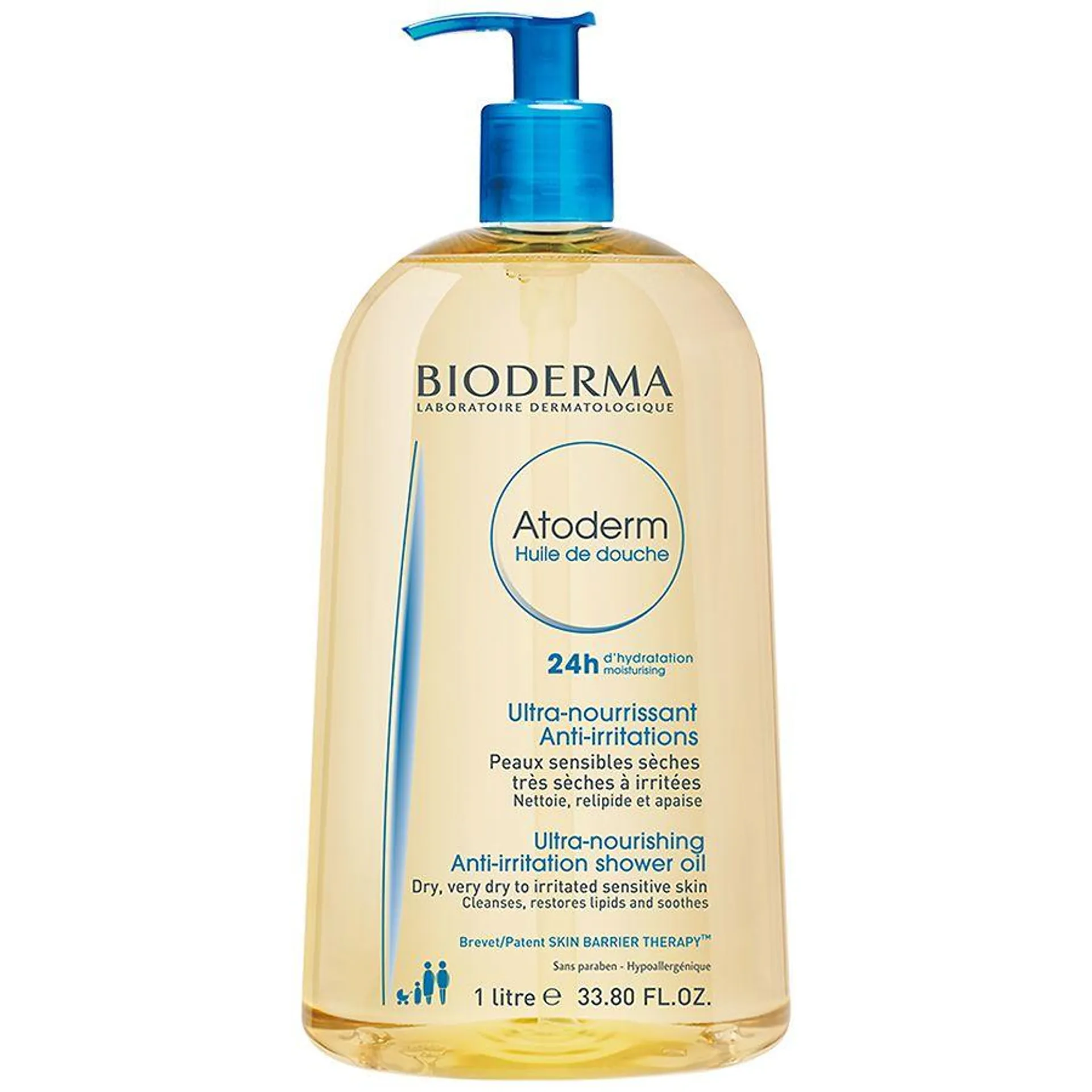 Atoderm Cleansing Oil, For Dry to Atopic Skin