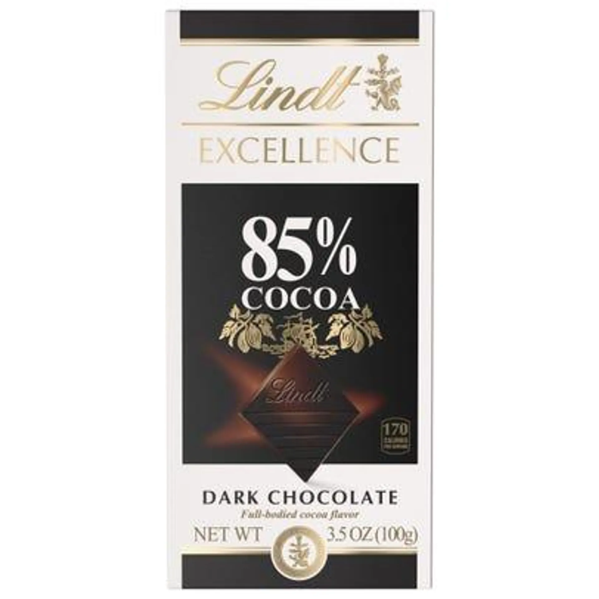 Lindt Dark Chocolate, Extra Dark, 85% Cocoa - 3.5 oz