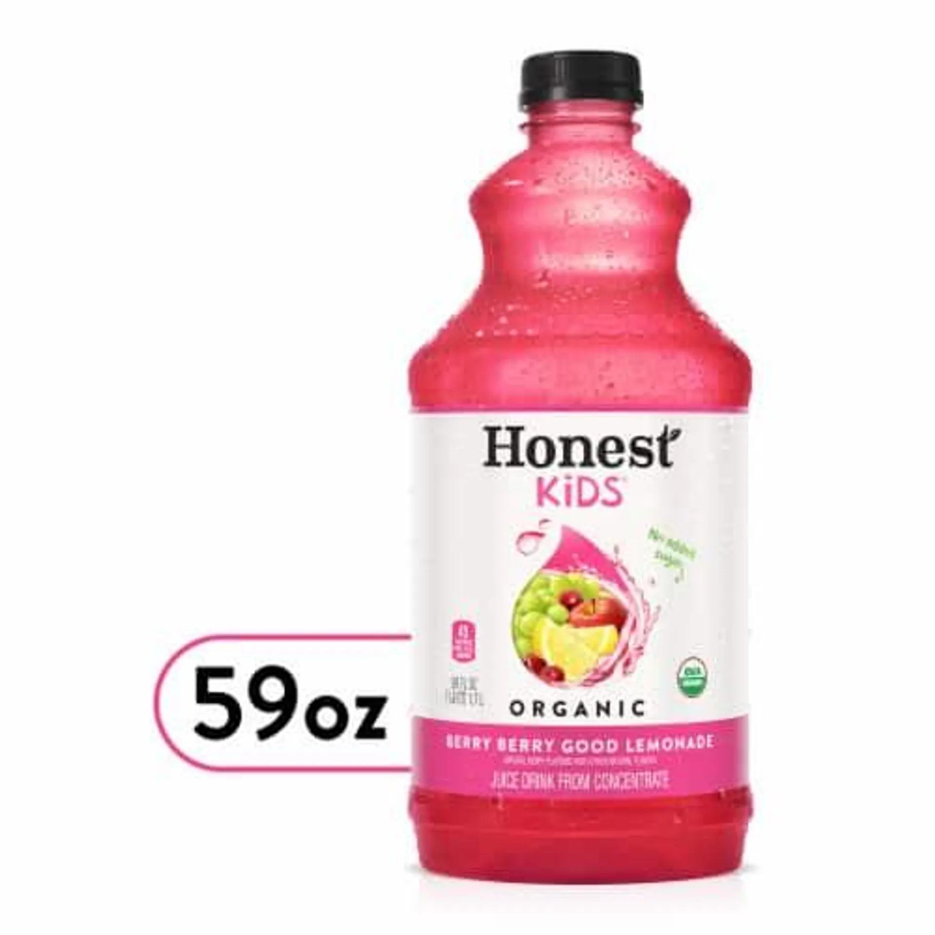 Honest Kids Berry Berry Good Lemonade Organic Fruit Juice Drink