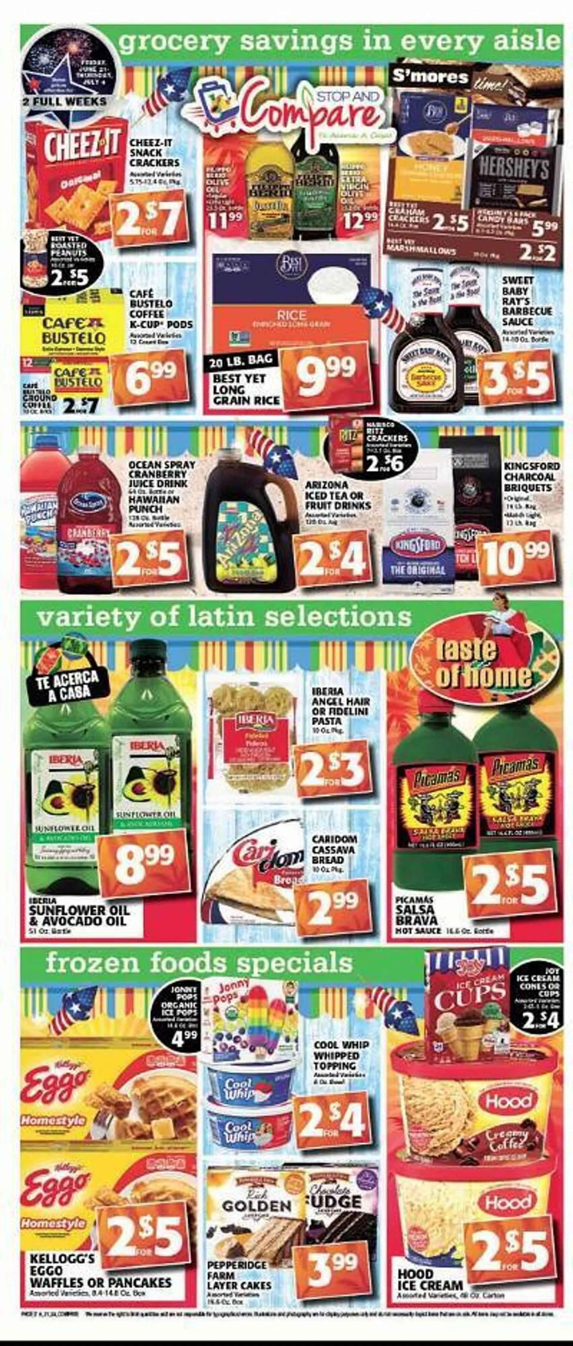 Catálogo de Stop and Compare Markets Weekly Ad 22 de junio al 28 de junio 2024 - Página 3