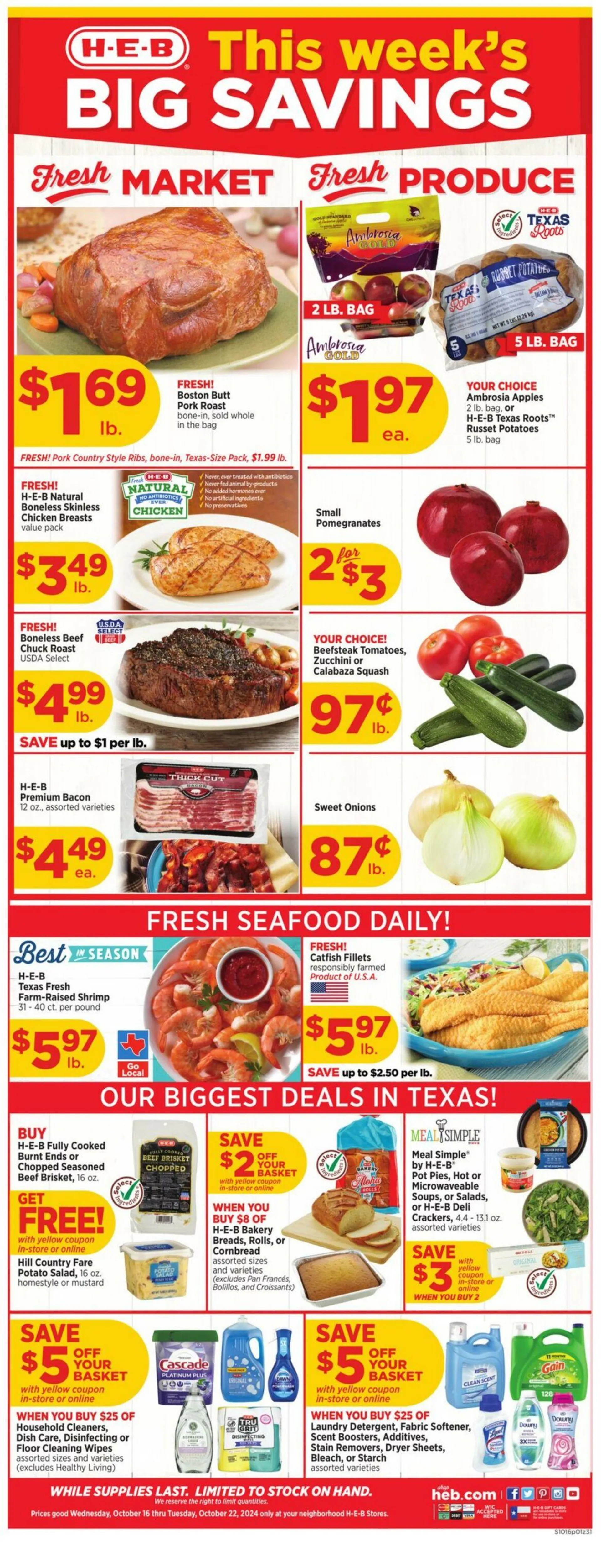 H-E-B Current weekly ad - 1