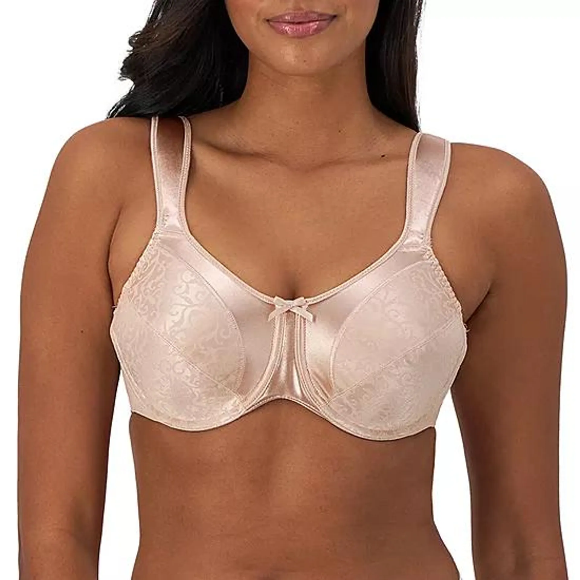 Bali Satin Tracings® Full Coverage Underwire Minimizer Bra 3562