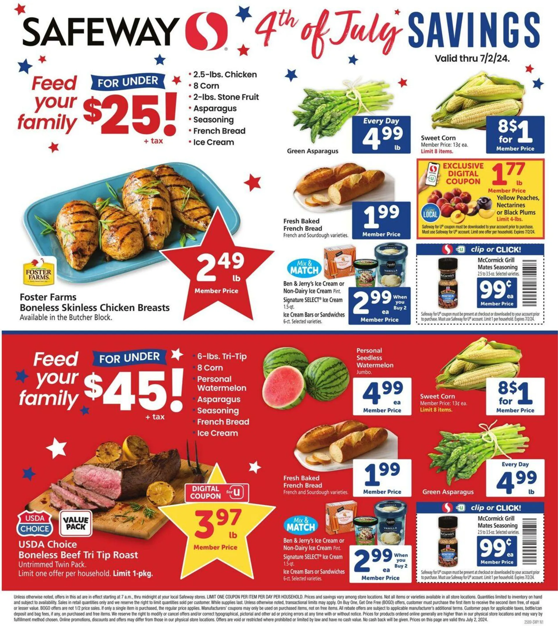 Safeway Current weekly ad - 1