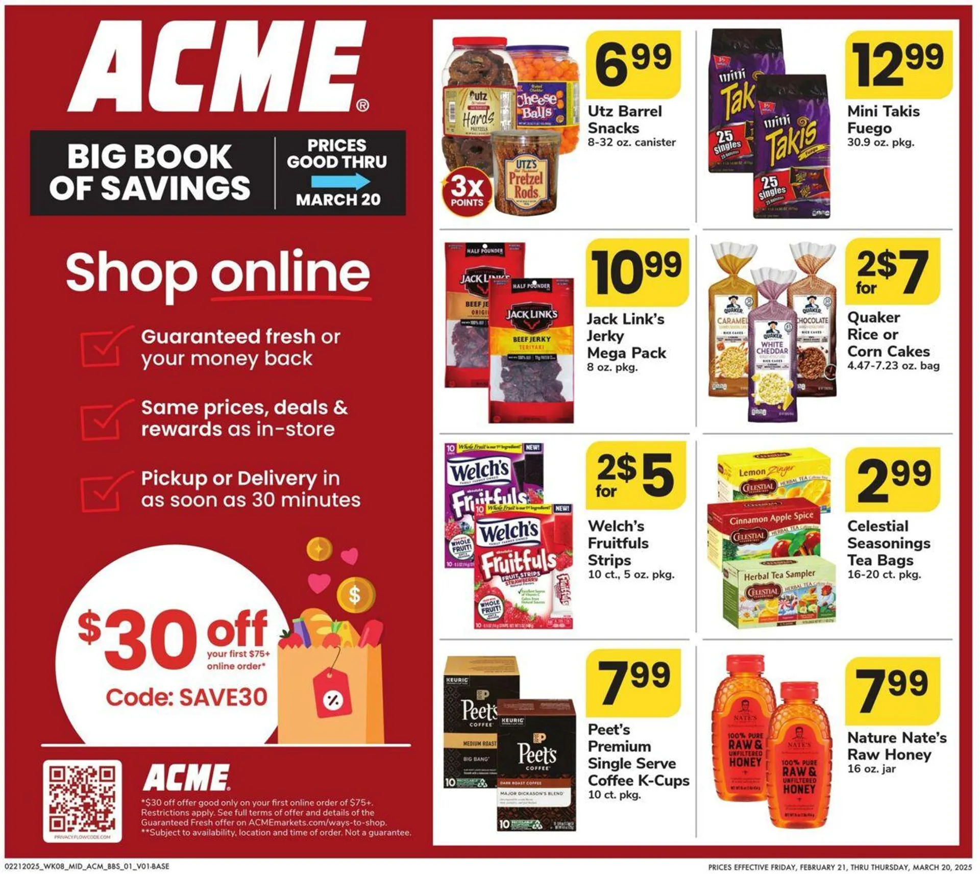 Catálogo de Acme Current weekly ad 21 de febrero al 20 de marzo 2025 - Página 1